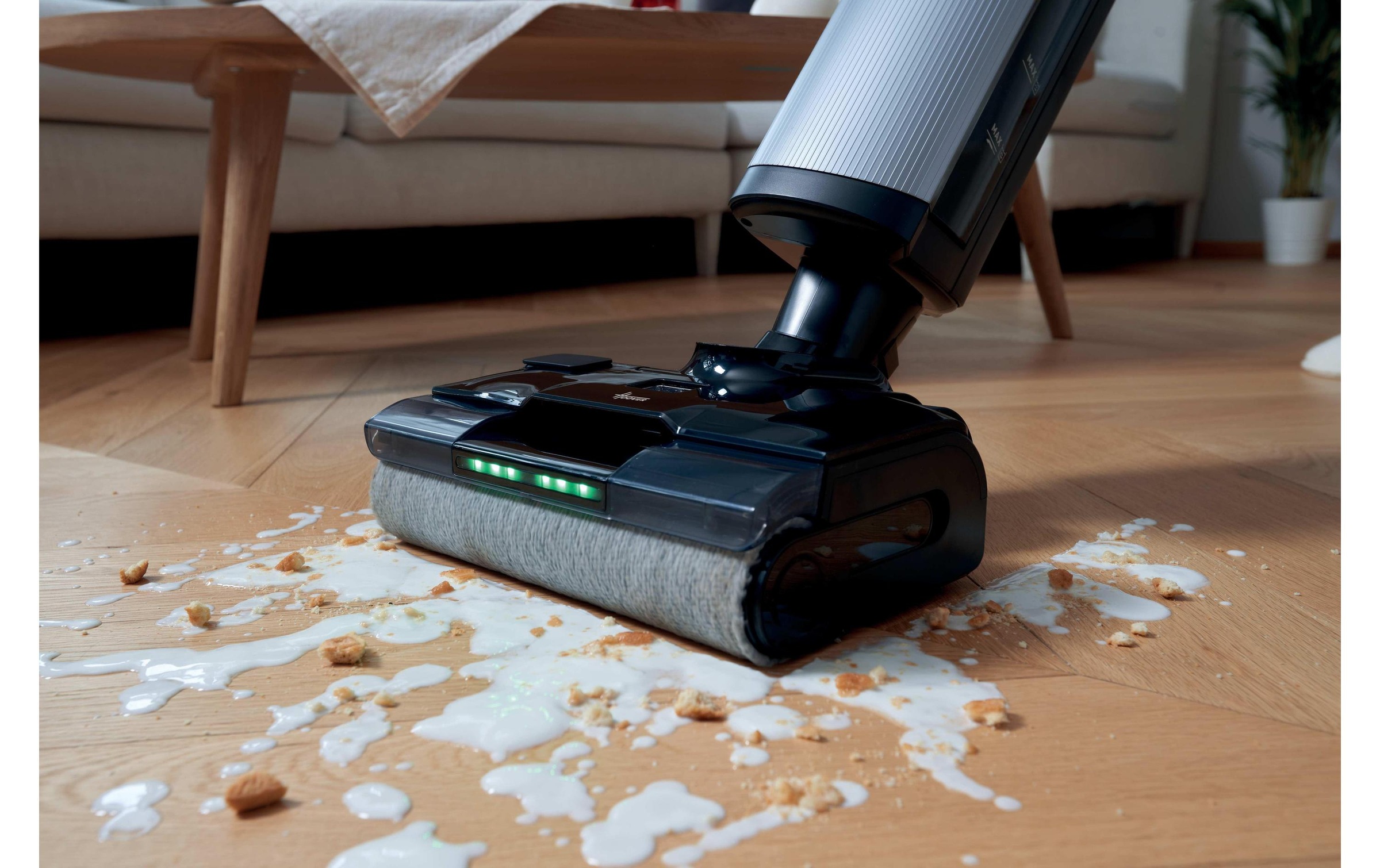 Hoover Nass-Trocken-Akkusauger »HW6 Ultra Clean HW600 11« Nass- und Trockensauger mit 20.000 Pa Saugkraft und LED-Display