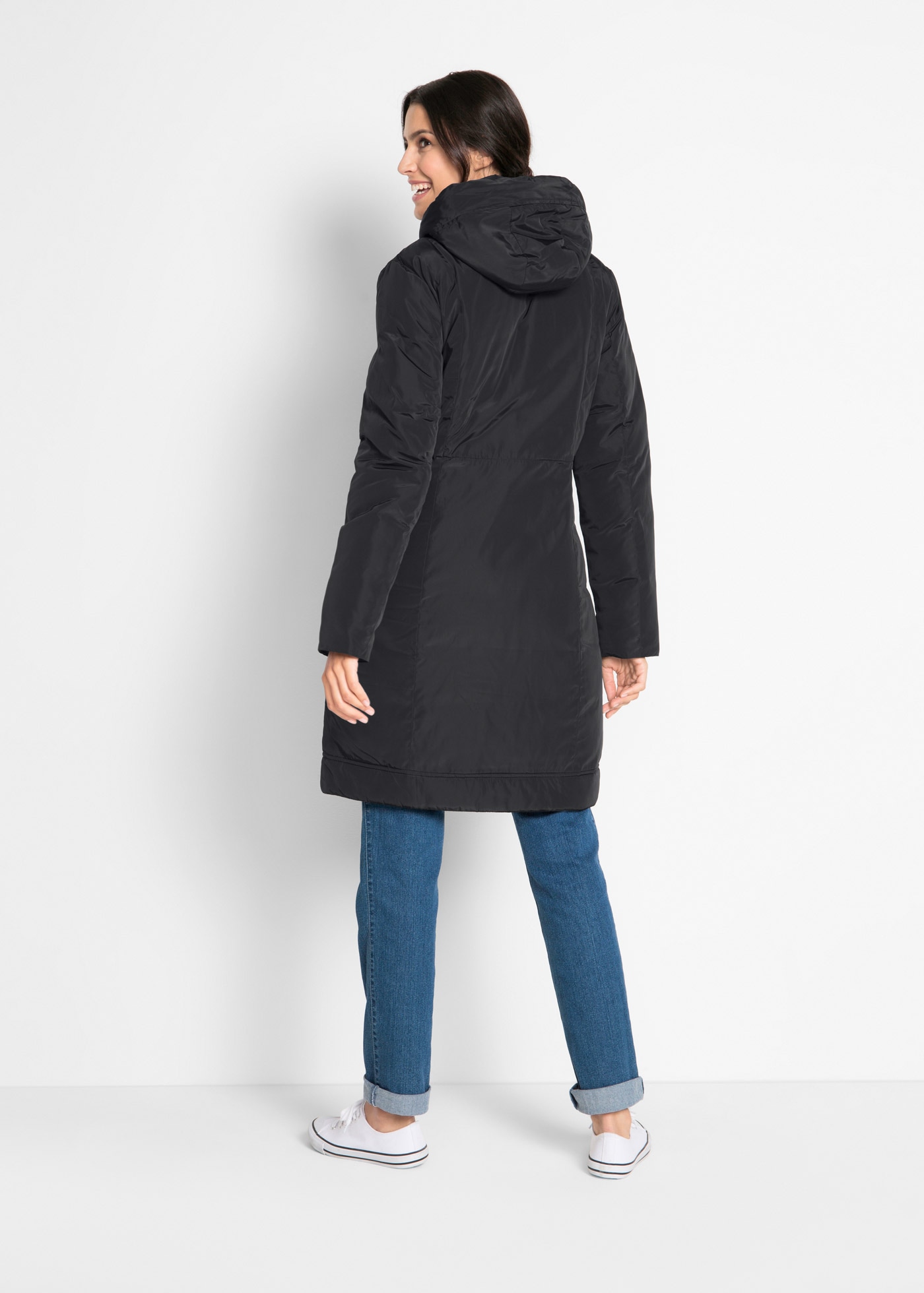 bonprix Manteau court mit guter Fütterung, gerade Passform