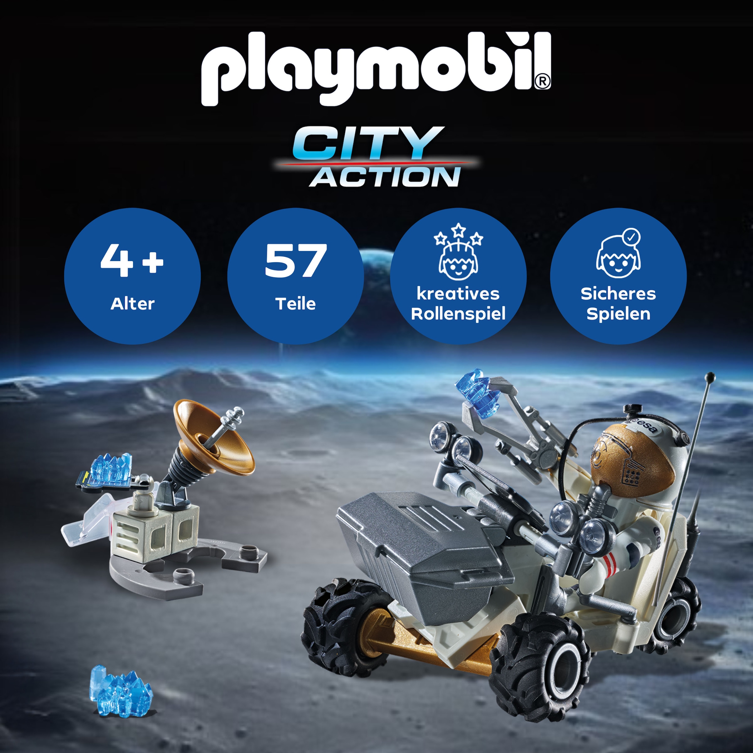 Playmobil® Jeu de construction »Weltraummission (71734), Playmobil Action Heroes« Made in Europe