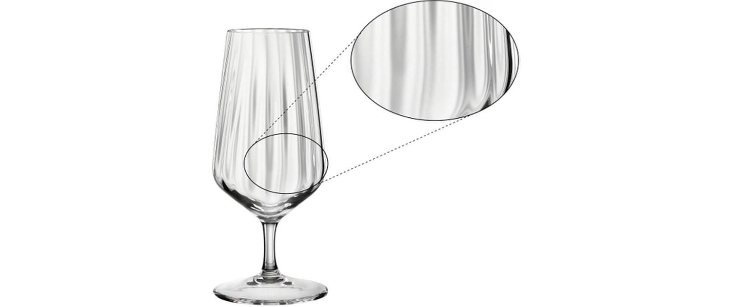 Eulenspiegel Bierglas »Spiegelau Bierglas LifeStyle 440 ml, 4 Stück, Transparent«, Aromaentfaltung, Kristallklar