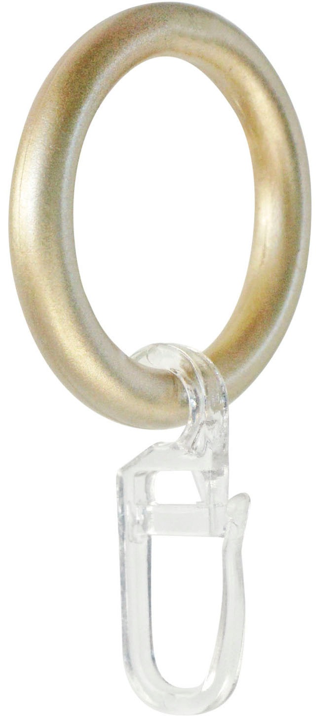Image of GARESA Gardinenring "Kunststoffring mit Haken" für Durchmesser bis 20mm, einfache Montage