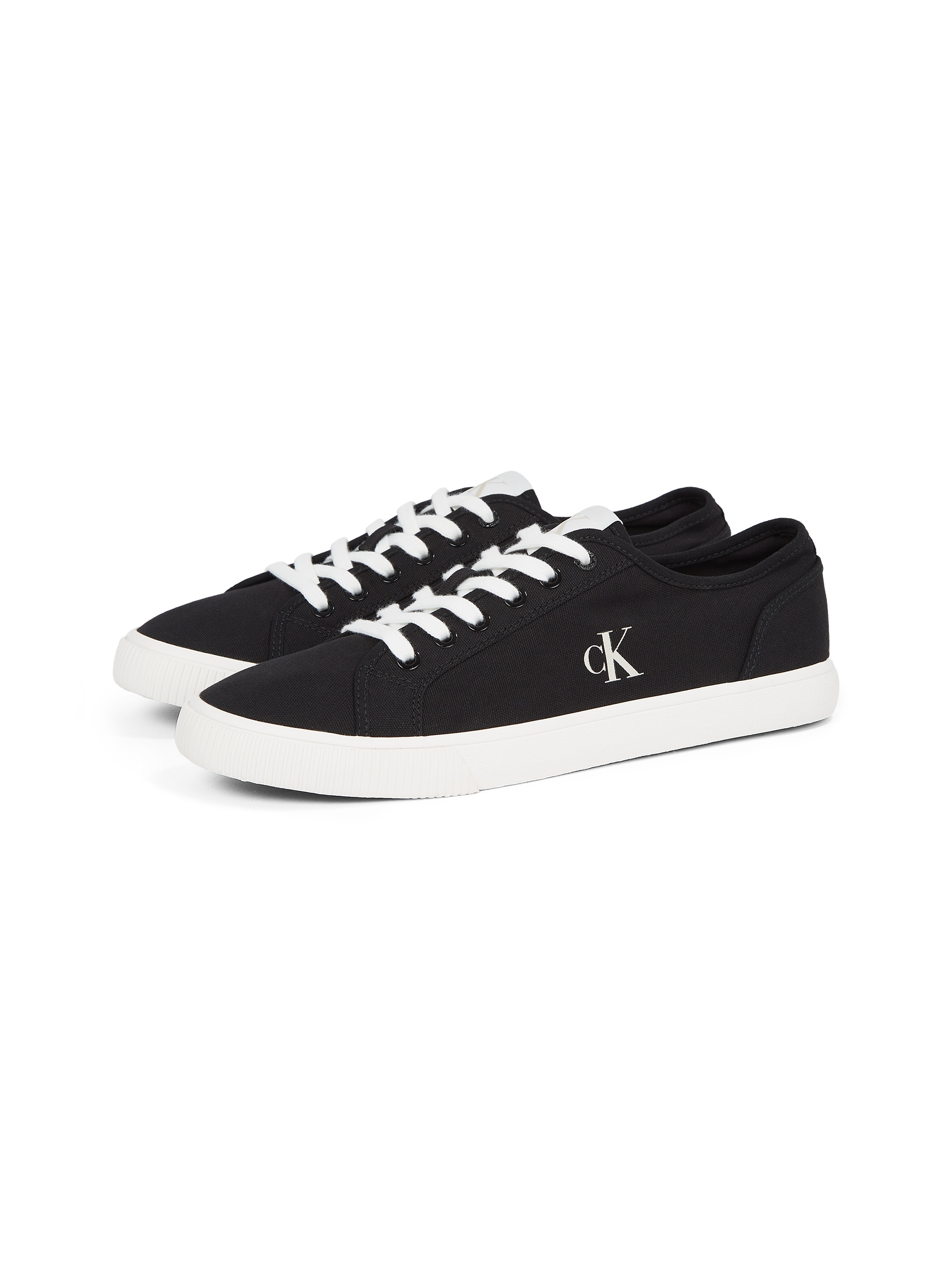 Calvin Klein Jeans Sneakers »ESS VULC LOW MG CANVAS«  Chaussure à lacets, chaussure basse, chaussure de loisirs au look classique