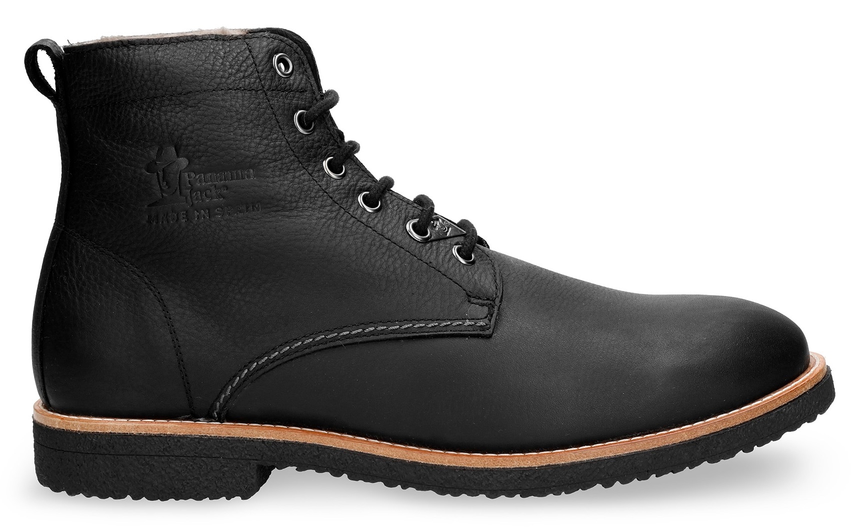 Panama Jack Winterboots  , Winterstiefelette, Schnürboots, Outdoorschuh mit Kontrast-Rahmennaht