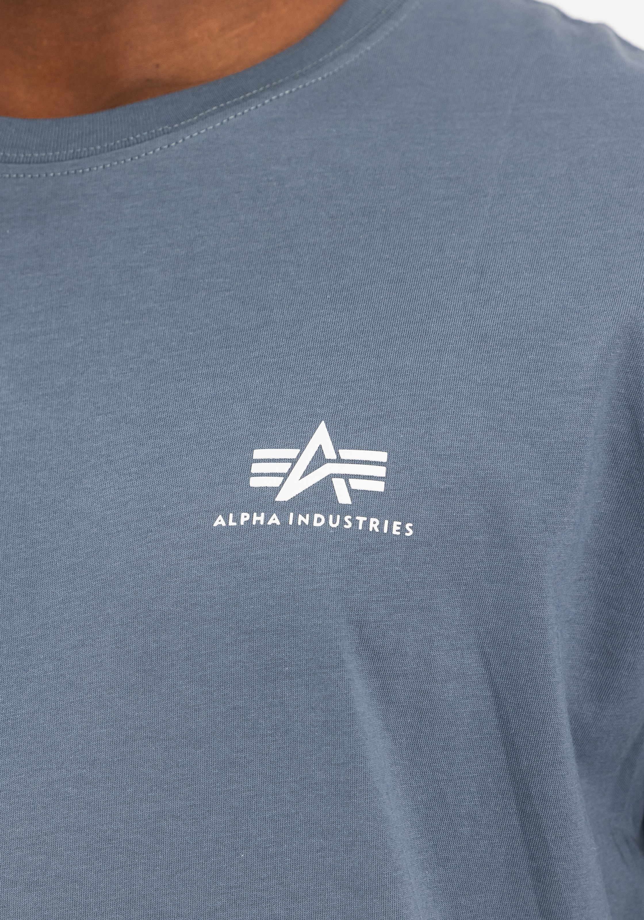 Alpha Industries Rundhalsshirt »BASIC T SMALL LOGO«