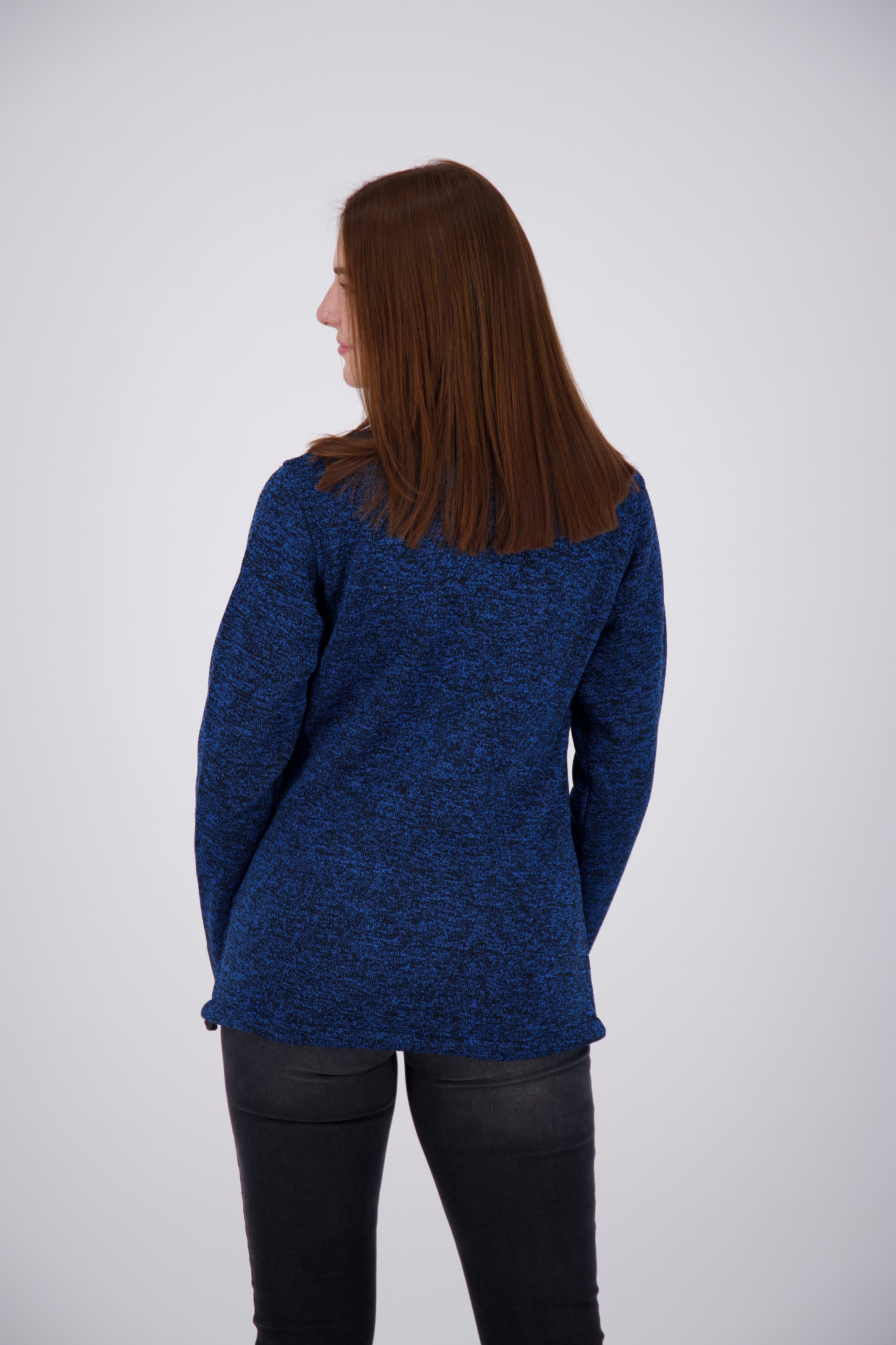 DEPROC Active Strickfleecejacke »ELKFORD WOMEN«, auch in Grossen Grössen erhältlich