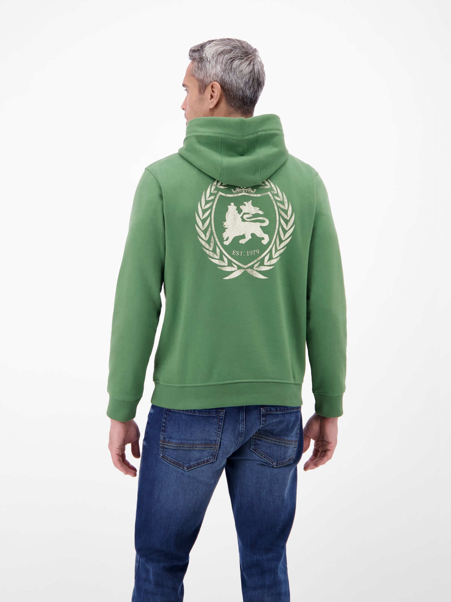 LERROS Hoodie »Sweatshirt Hoodie mit Kapuze mit Tunnelzug«, Weiches Baumwoll-Mischgewebe für hohen Tragekomfort
