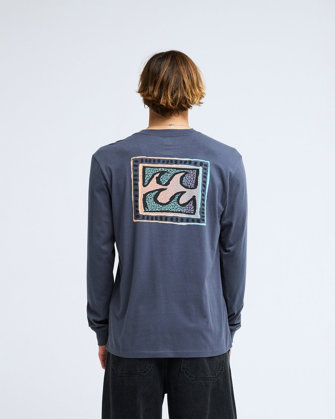 Billabong Langarmshirt »CRAYON WAVE LS« aus Baumwolle, in den Grössen S bis XXL
