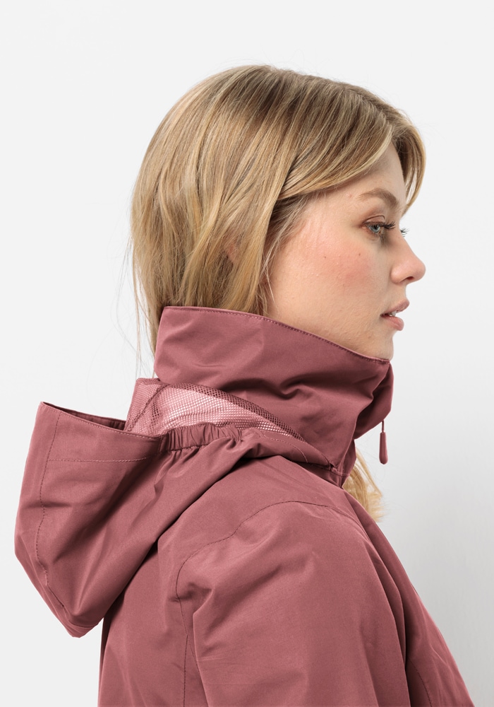 Jack Wolfskin Outdoorjacke »STORMY POINT 2L JKT W« mit Kapuze
