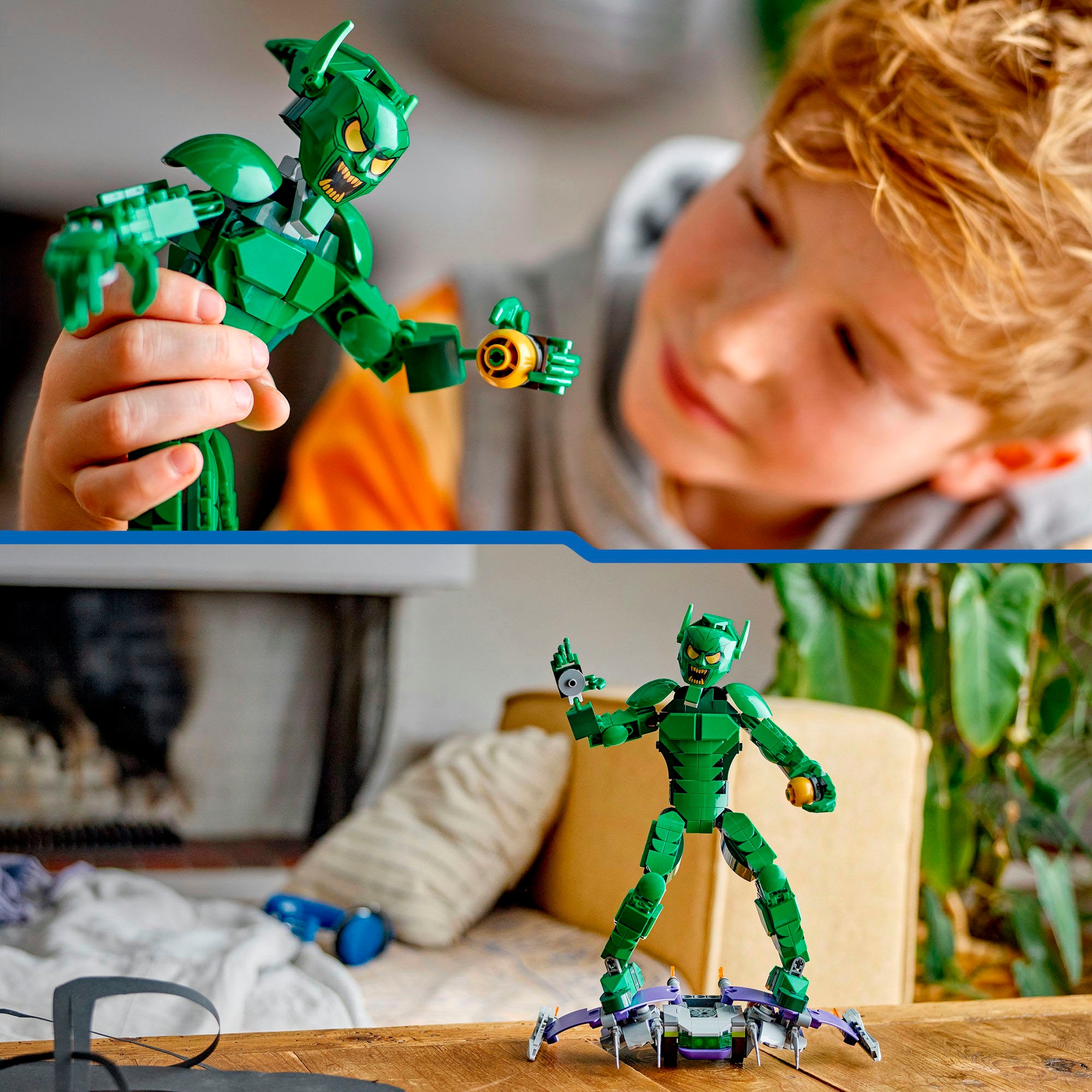 LEGO® Pions de construction »Green Goblin Baufigur (76284), LEGO Super Heroes« Made in Europe