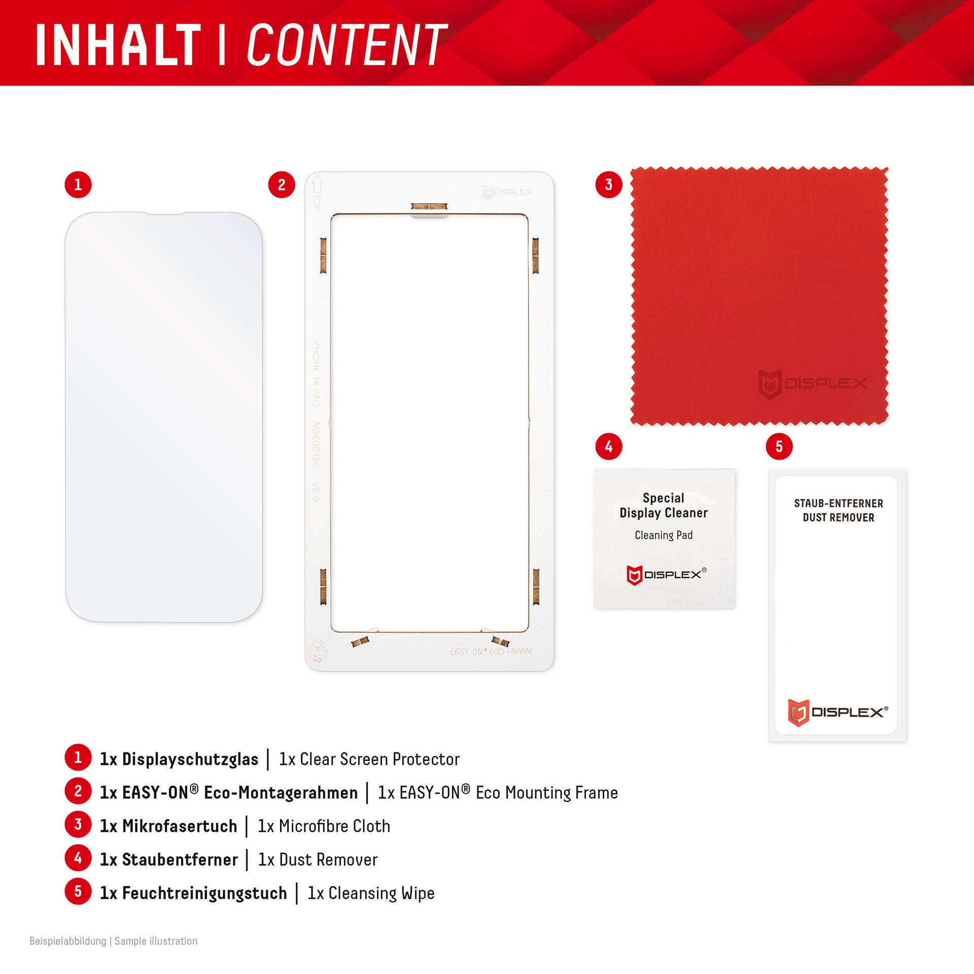 Displex Displayschutzglas »Real Glass« für Samsung Galaxy A15;Samsung Galaxy A15 5G Displayschutzfolie Displayschutz kratzer-resistent 10H splitterfest