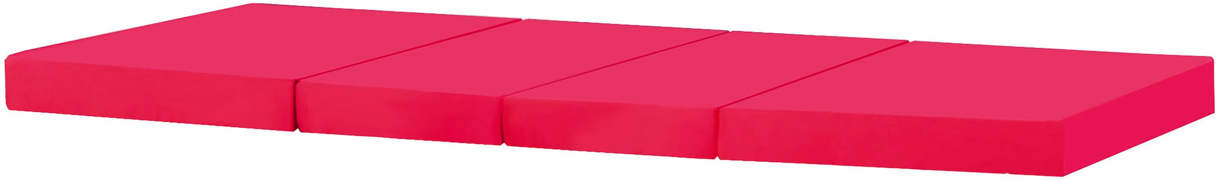 Hoppekids Hochbett »ECO Dream, Kinderbett mit Funktion - Praktisch & flexibel« Unteres Bett nutzbar als Bett oder Sitzgruppe. Matrazenbezug: PINK
