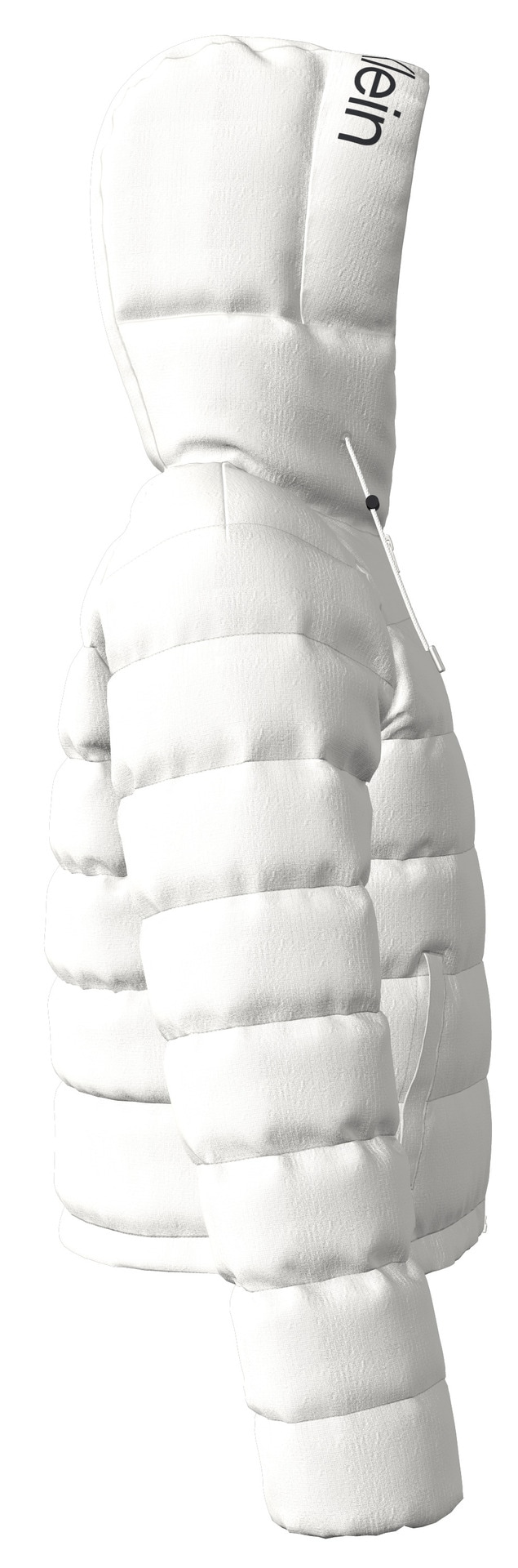 Calvin Klein Jeans Steppjacke »LIGHTWEIGHT LOGO PUFFER«, mit Kapuze, Mit Rundhalsausschnitt