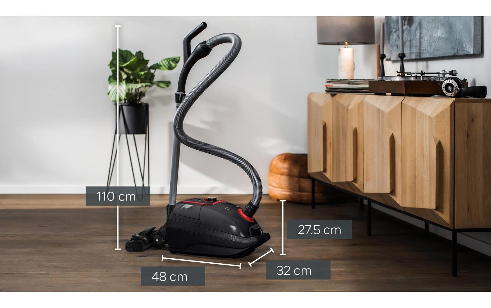 SIEMENS Bodenstaubsauger »Z7.0 VSZ7XTRM, ideal für Allergiker, Hygiene-Filter, Made in Germany« 750 W mit Beutel für Parkett, Teppich, Fliesen, XXL-Polsterdüse, XXL-Fugendüse, leise