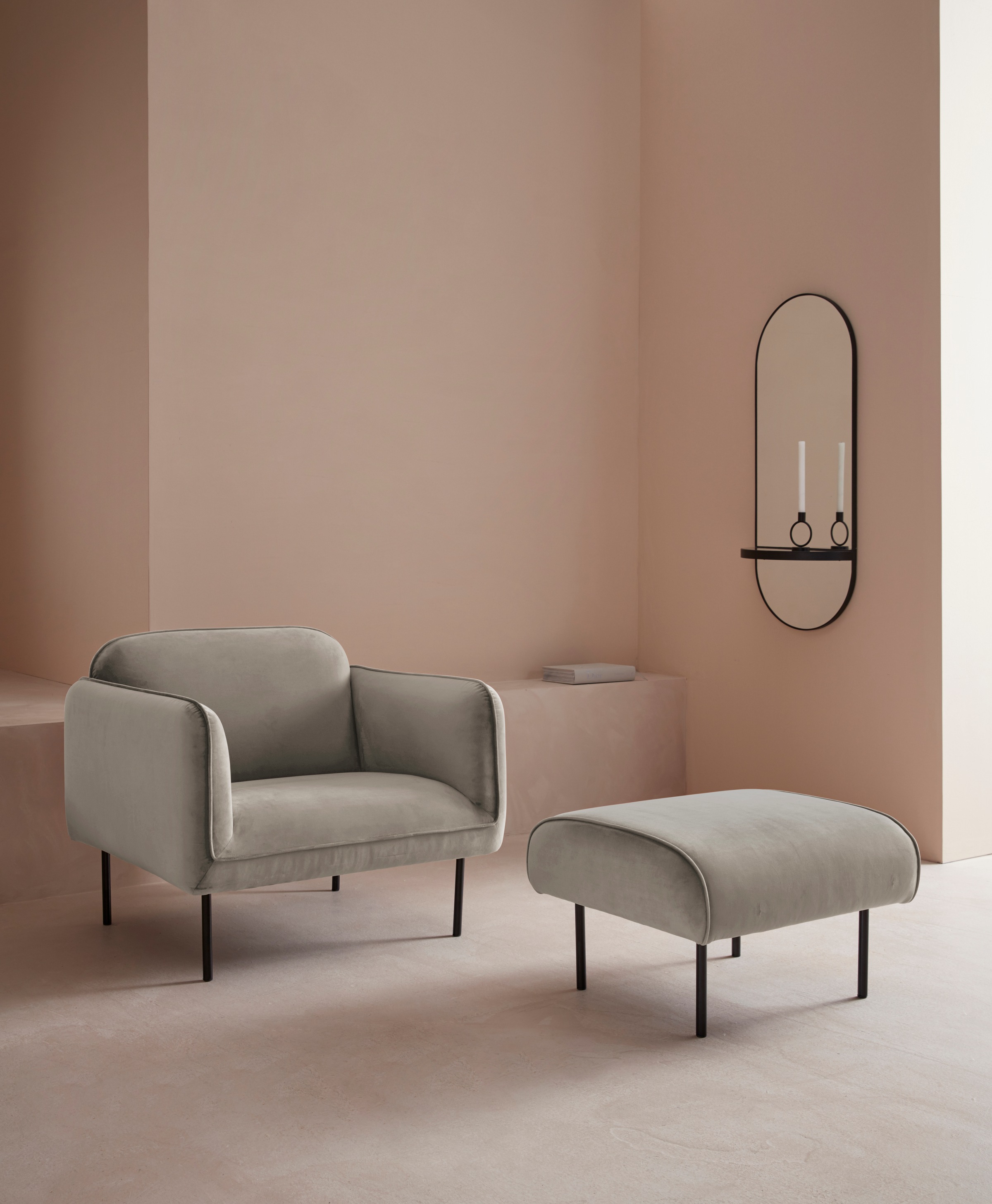 Image of LeGer Home by Lena Gercke Sessel »Finia«, in drei verschiedenen Bezügen, mit Metallbeinen bei Ackermann Versand Schweiz