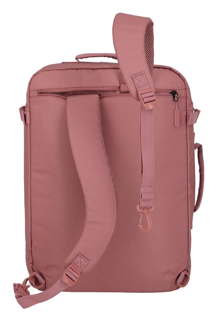 Travelite Kick Off Multibag-Rucksack/Bordgepäck Rosé