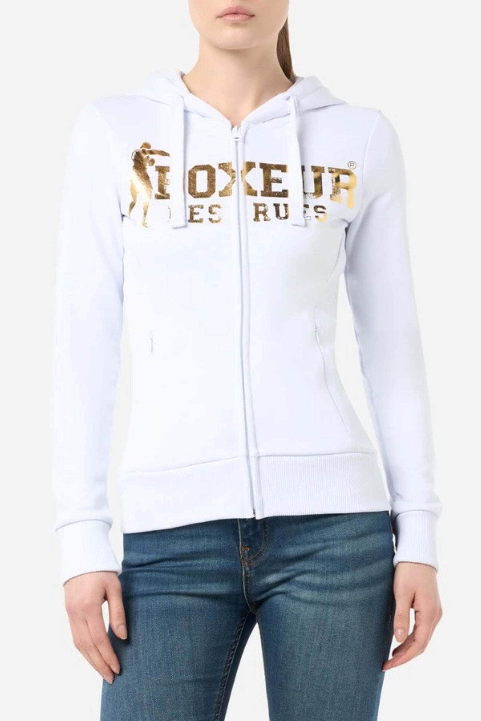 BOXEUR DES RUES Veste sweat »BOXEUR DES RUES Sweatjacke Basic Logo Full Zip«