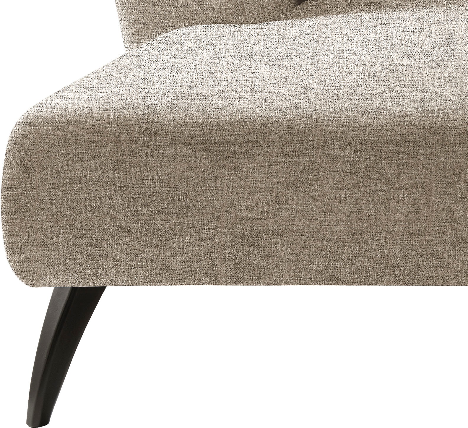 INOSIGN Ecksofa »Colori L-Form«, Holzfussfarbe wählbar, inkl. 4x Zierkissen