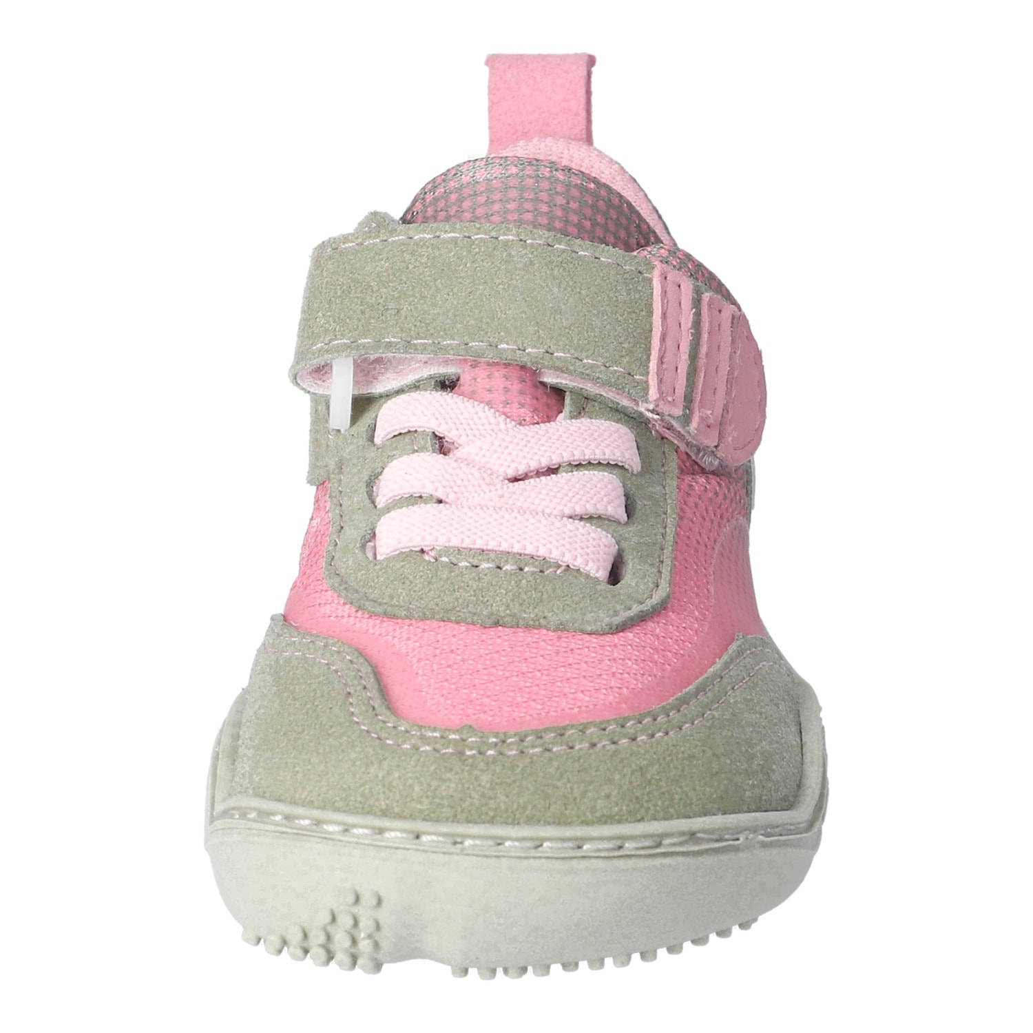 qnuffs Chaussures pieds nus »Fichte«  Chaussure à velcro, sneaker, chaussure basse avec empiècements contrastés