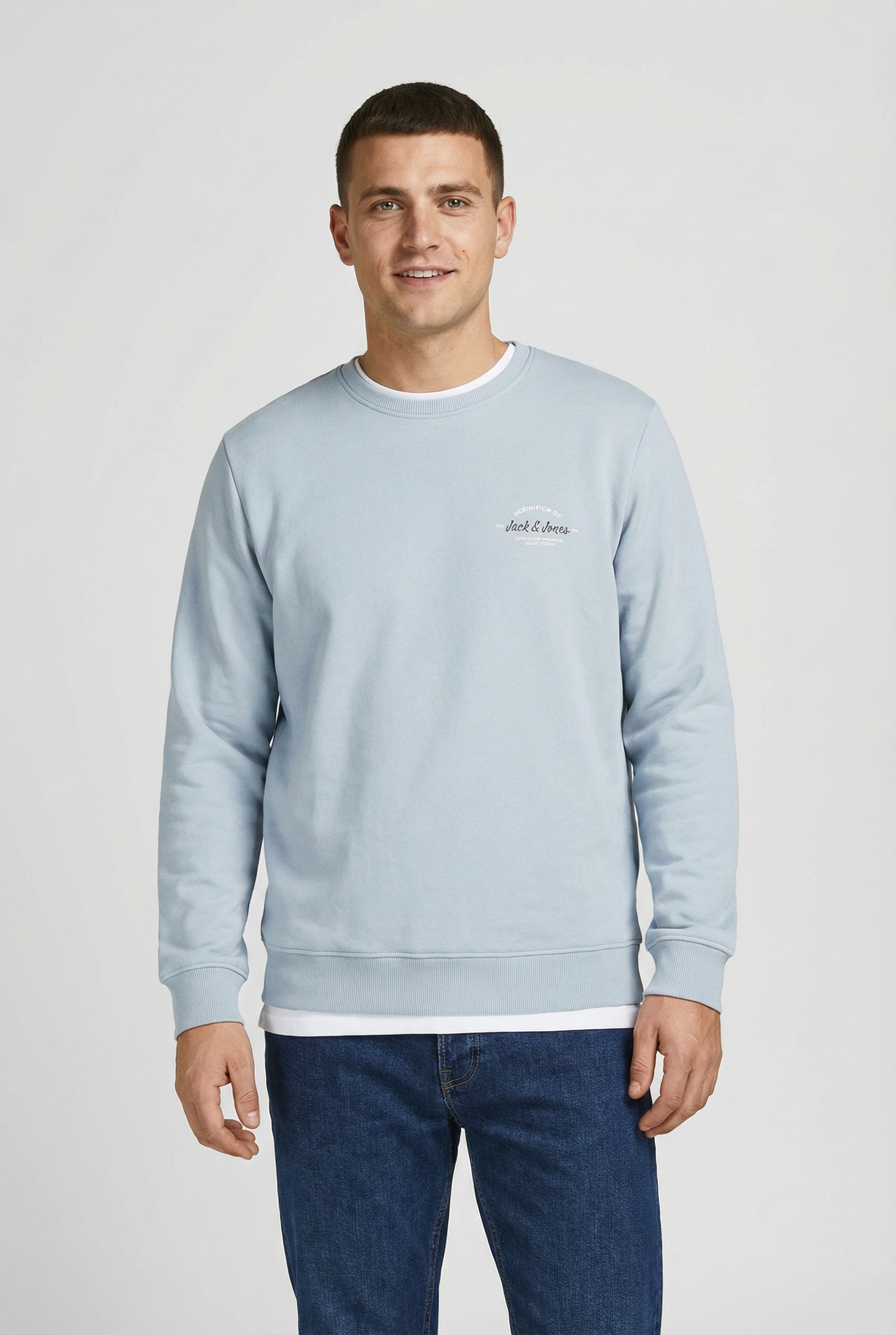 Image of Jack & Jones PlusSize Sweatshirt "JJBRANDON SWEAT CREW NECK PLS"