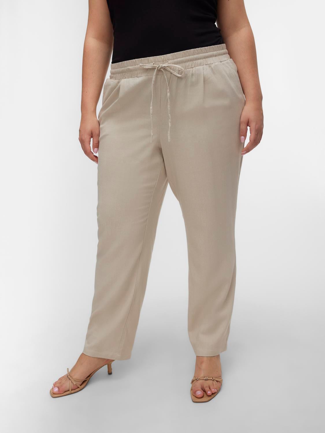 Vero Moda Curve Schlupfhose »VMJESMILO ANKLE PANTS WVN GA NOOS CUR«