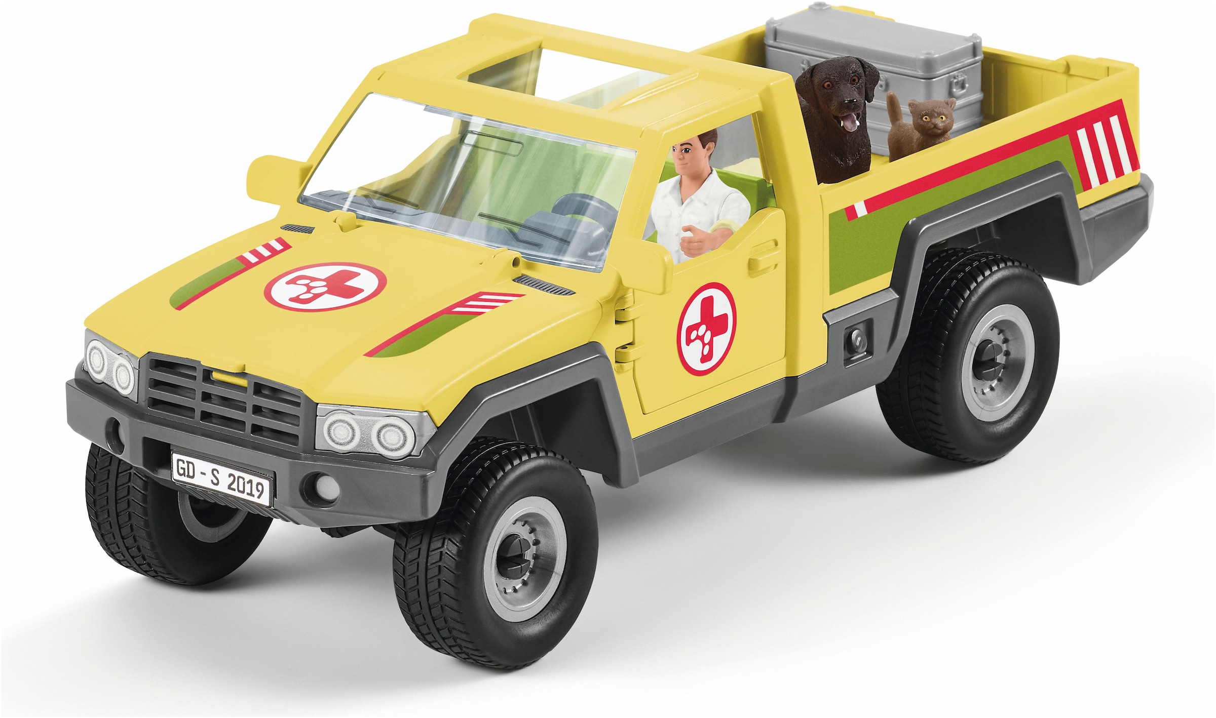 Schleich® Personnage de jeu »FARM WORLD, Tierarztbesuch auf dem Bauernhof (42503)«