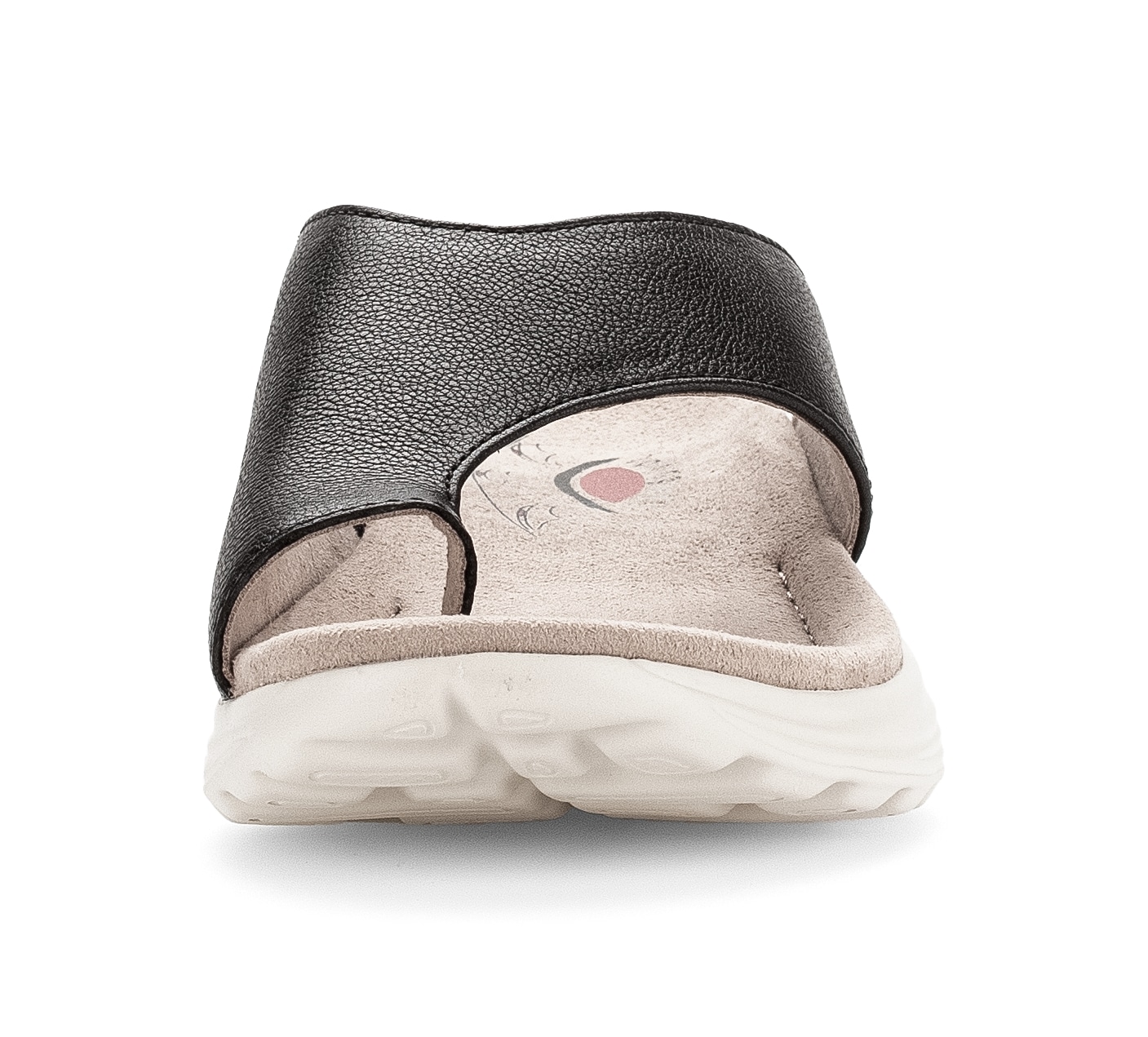 Gabor Dianette  Tongs, chaussure d'été avec lanière d'orteil souple, largeur G