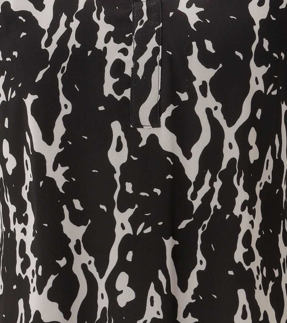 Aniston CASUAL Robe tunique avec lien amovible,  avec imprimé graphique - chaque pièce est unique - NOUVELLE COLLECTION