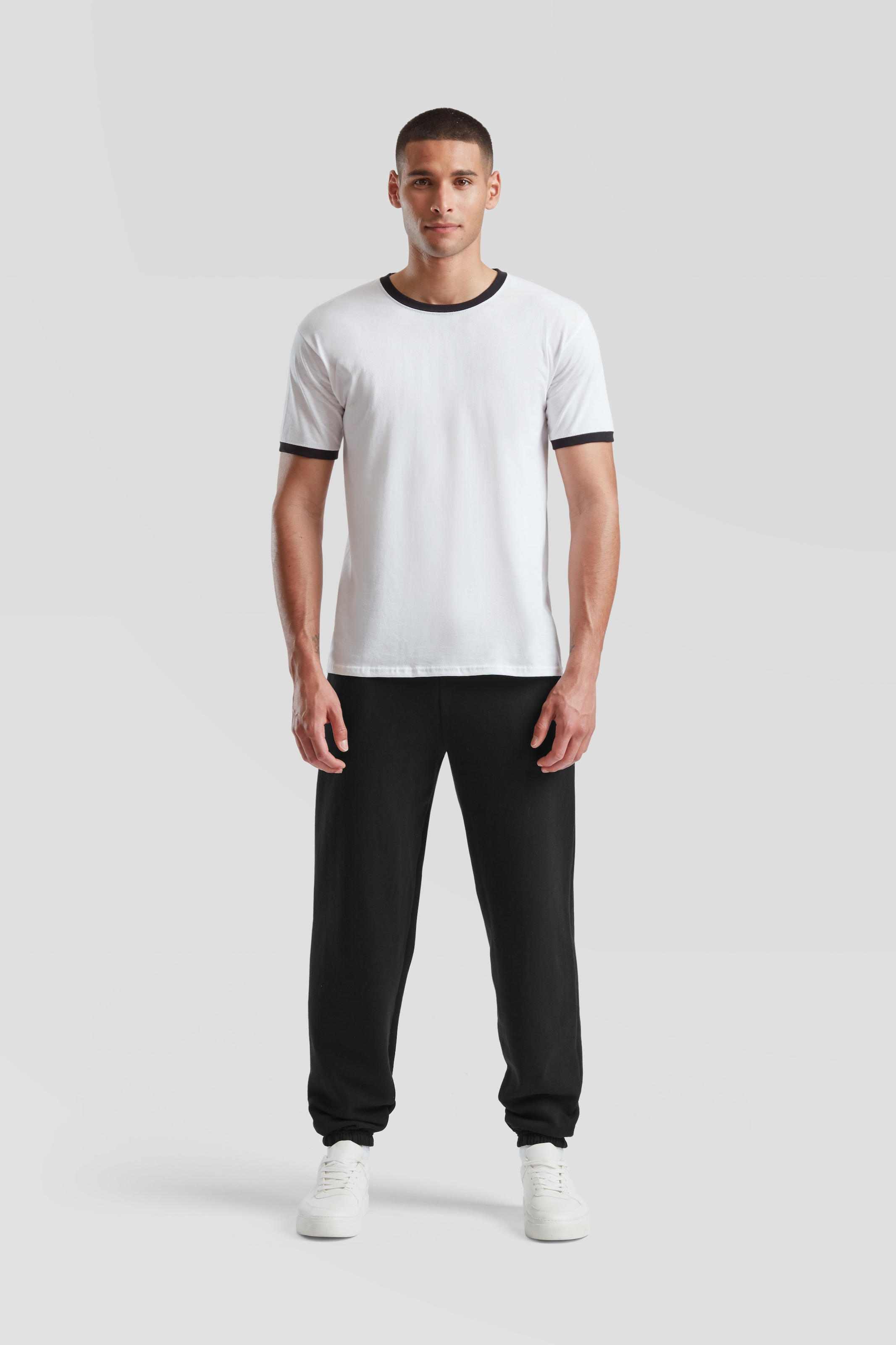 Fruit of the Loom Pantalon de jogging  im Baumwoll-Mix, 2-er Pack