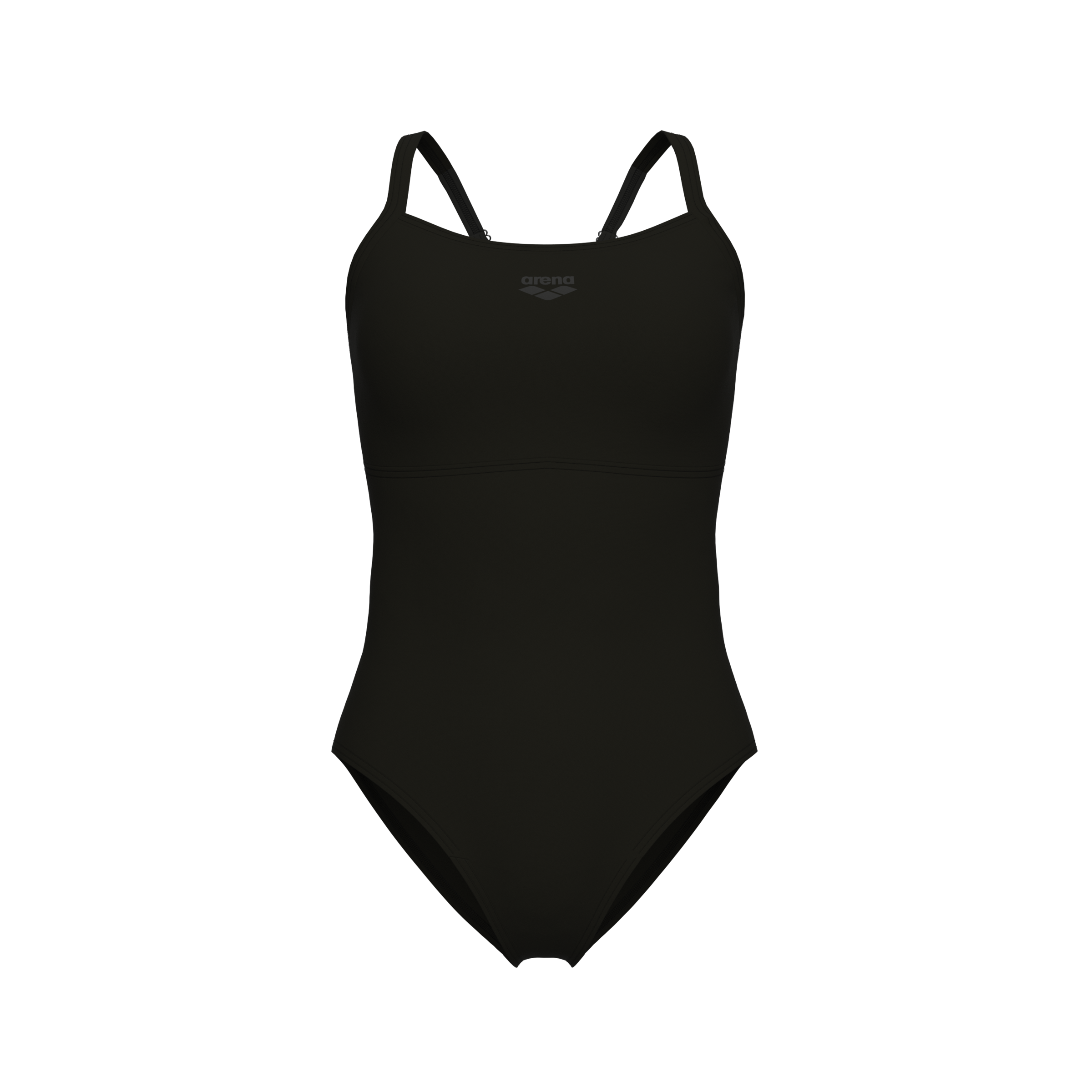 Arena Badeanzug »arena Feel Damen Solid Lightdrop Back Bustier Badeanzug«