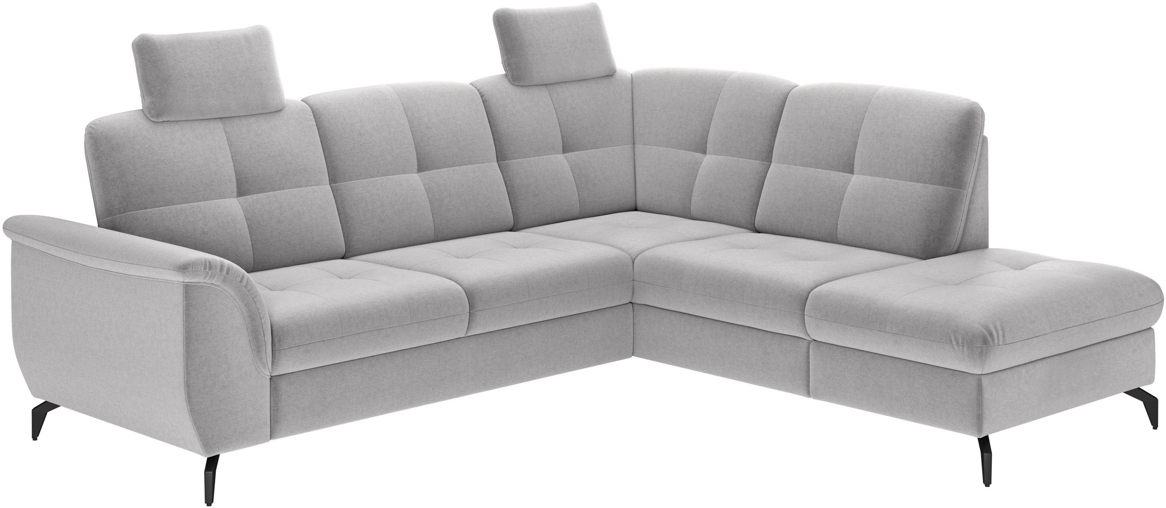 sit&more Ecksofa »Zora L-Form«, wahlweise mit Bettfunktion und Bettkasten