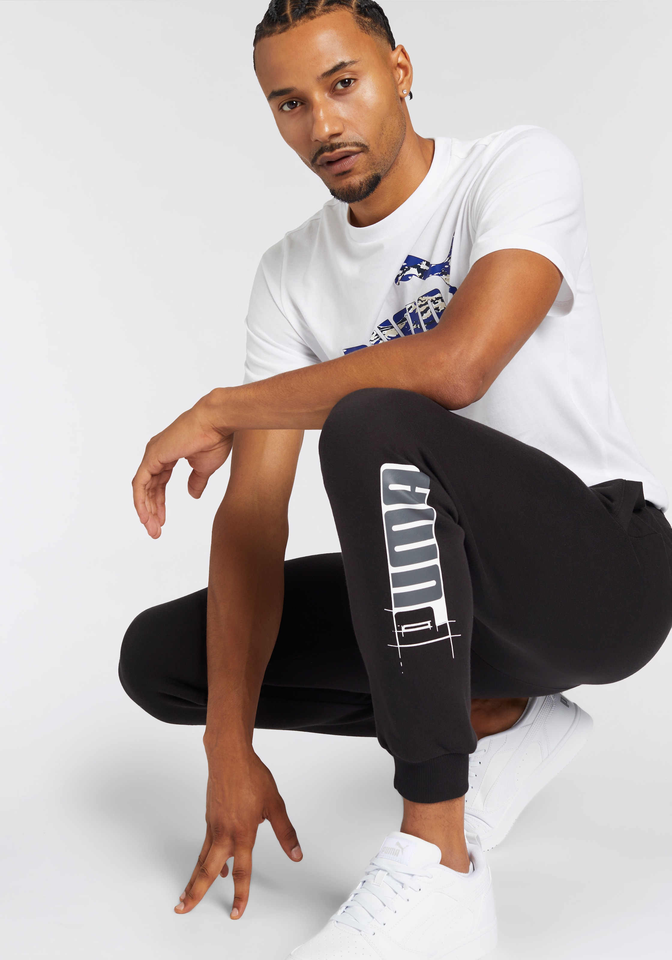 PUMA Trainingshose »ESS+ LOGO LAB SWEATPANTS TR CL«