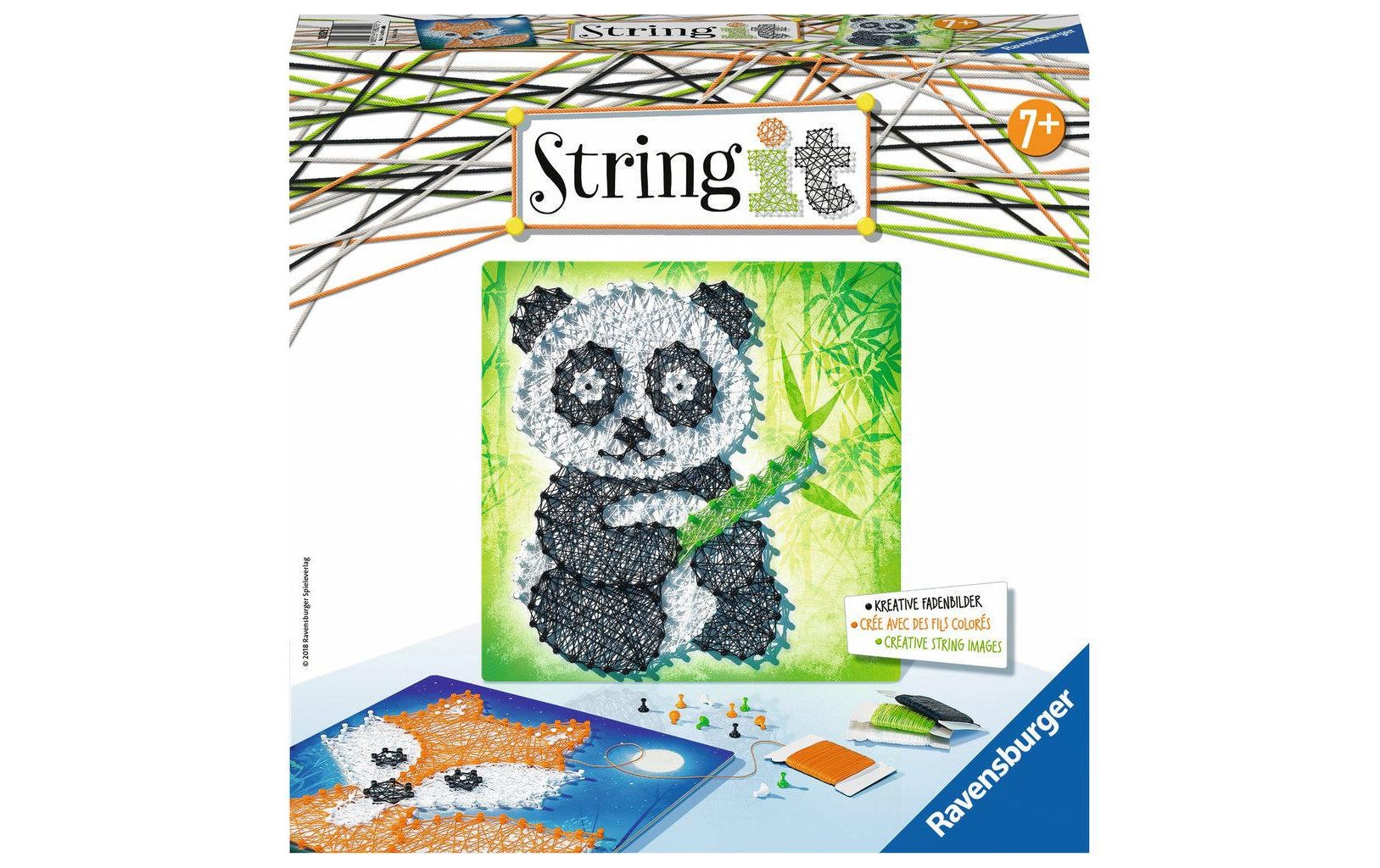 Image of Ravensburger Kreativset »Bastelset String it Midi: Panda&Fox« bei Ackermann Versand Schweiz