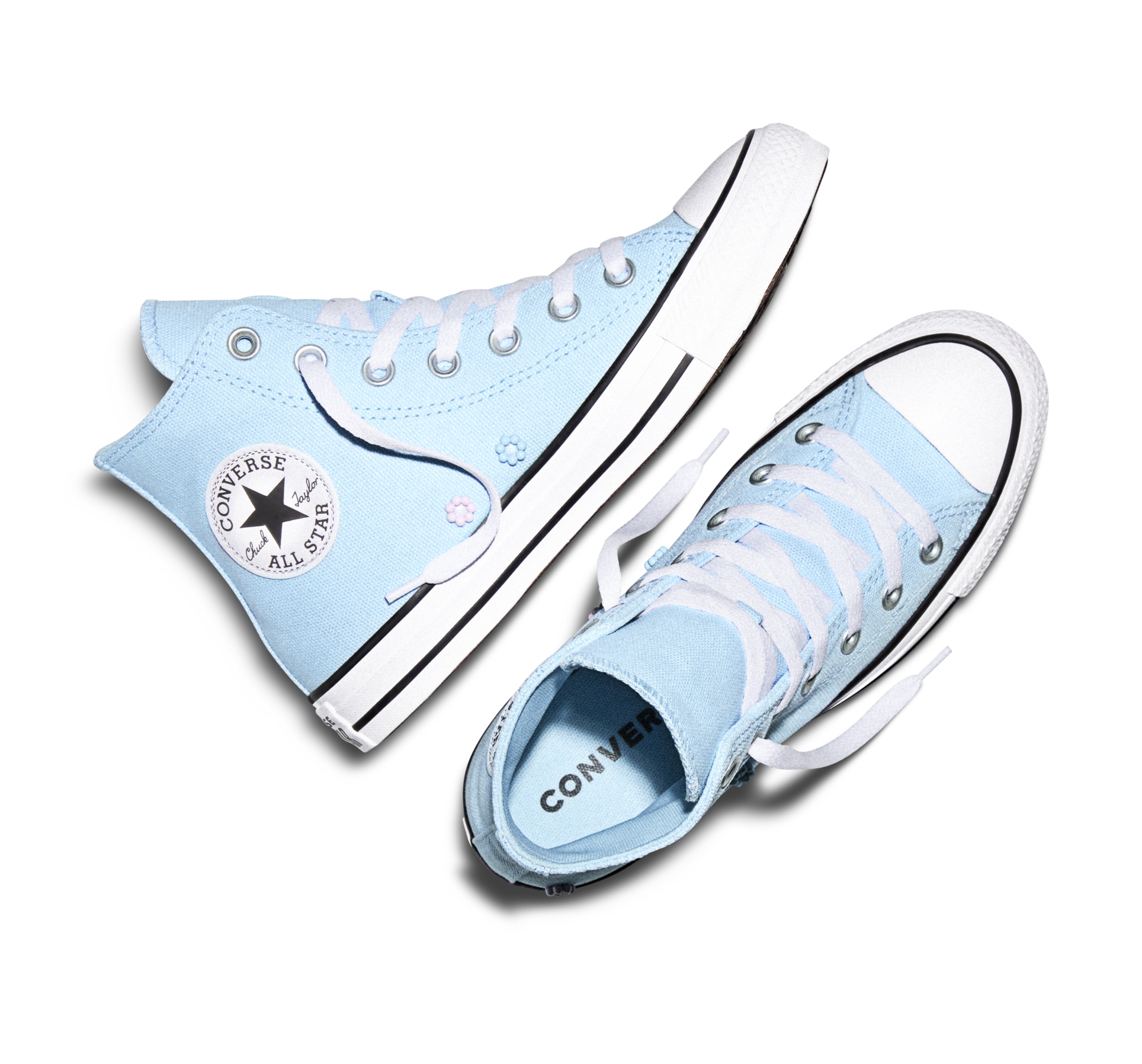 Converse Sneakers »CHUCK TAYLOR ALL STAR STUDDED FLORAL«  pour adultes, avec semelle extérieure profilée, à lacets
