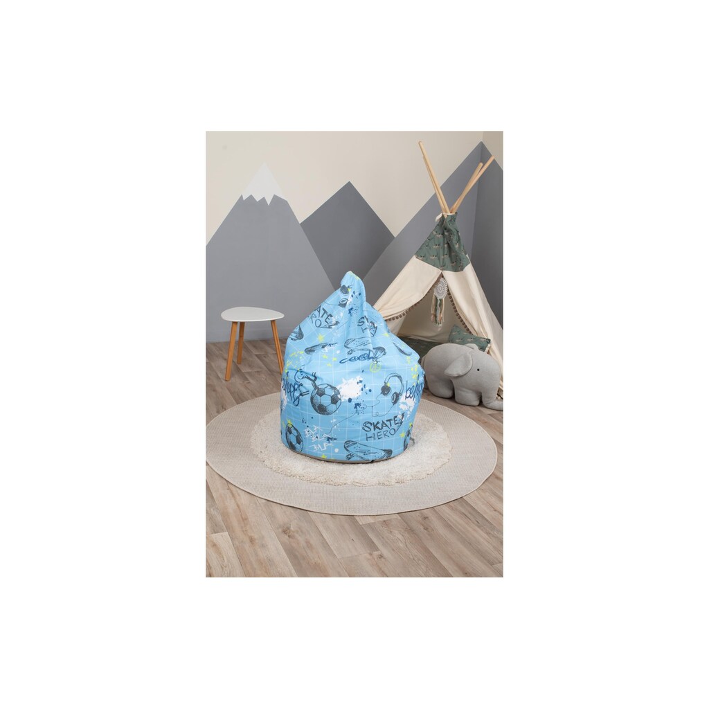 Knorrtoys® Sitzsack »blau 75 x 100 cm«