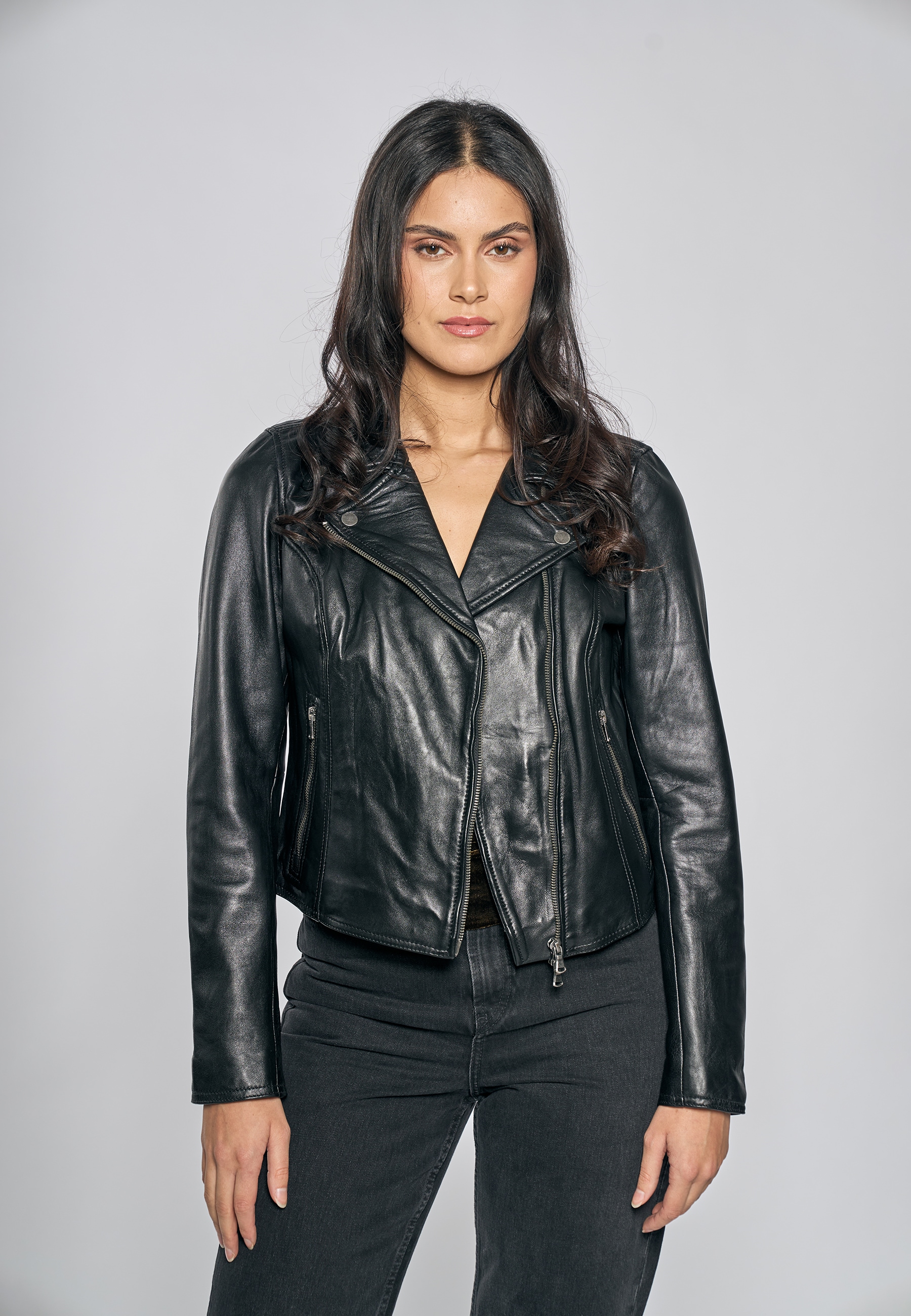 Image of Freaky Nation Lederjacke "Bali-FN SC"