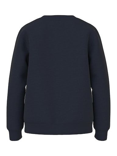 Name It Sweatshirt »NKMVIMO LS SWEAT BRU NOOS«, in klassischer Form und mit Bündchen