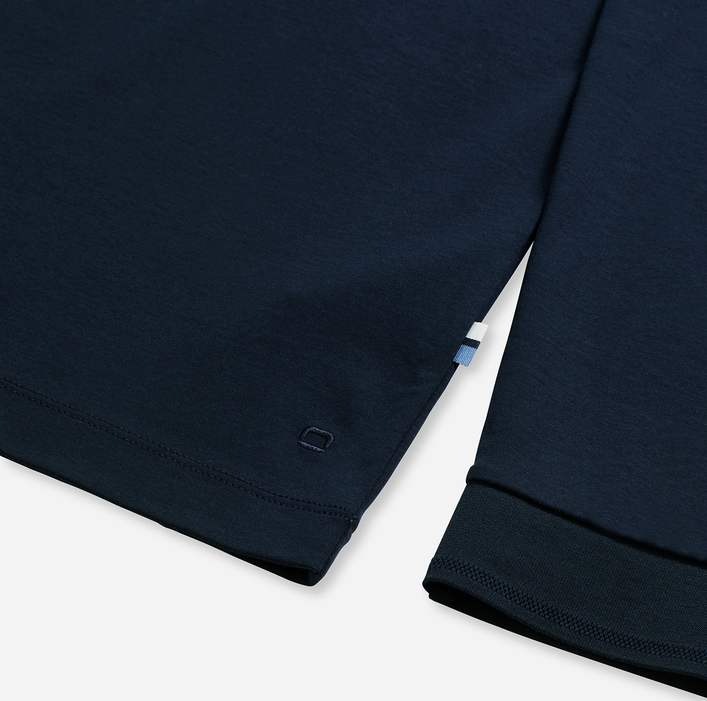 OLYMP Langarm-Poloshirt unifarben, Polokragen, regular fit, casual