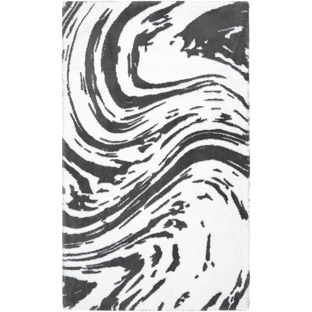 Egeria Badematte »Marble«, Höhe 10 mm, rutschhemmend beschichtet, fussbodenheizungsgeeignet