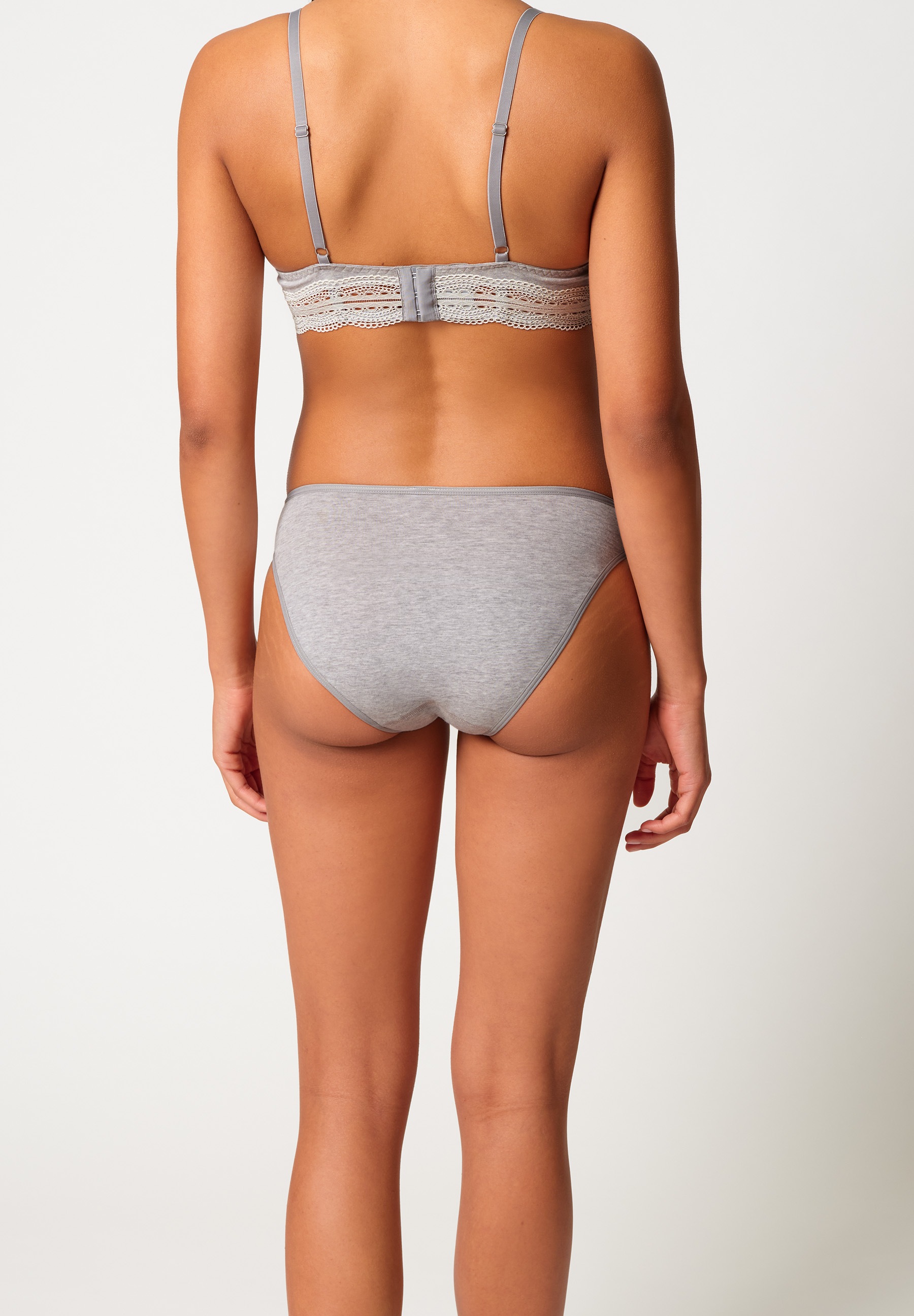 Skiny Slip rio »Cotton Essentials« 3er Pack,  bequem, weich, höher geschnitten, Baumwollmix