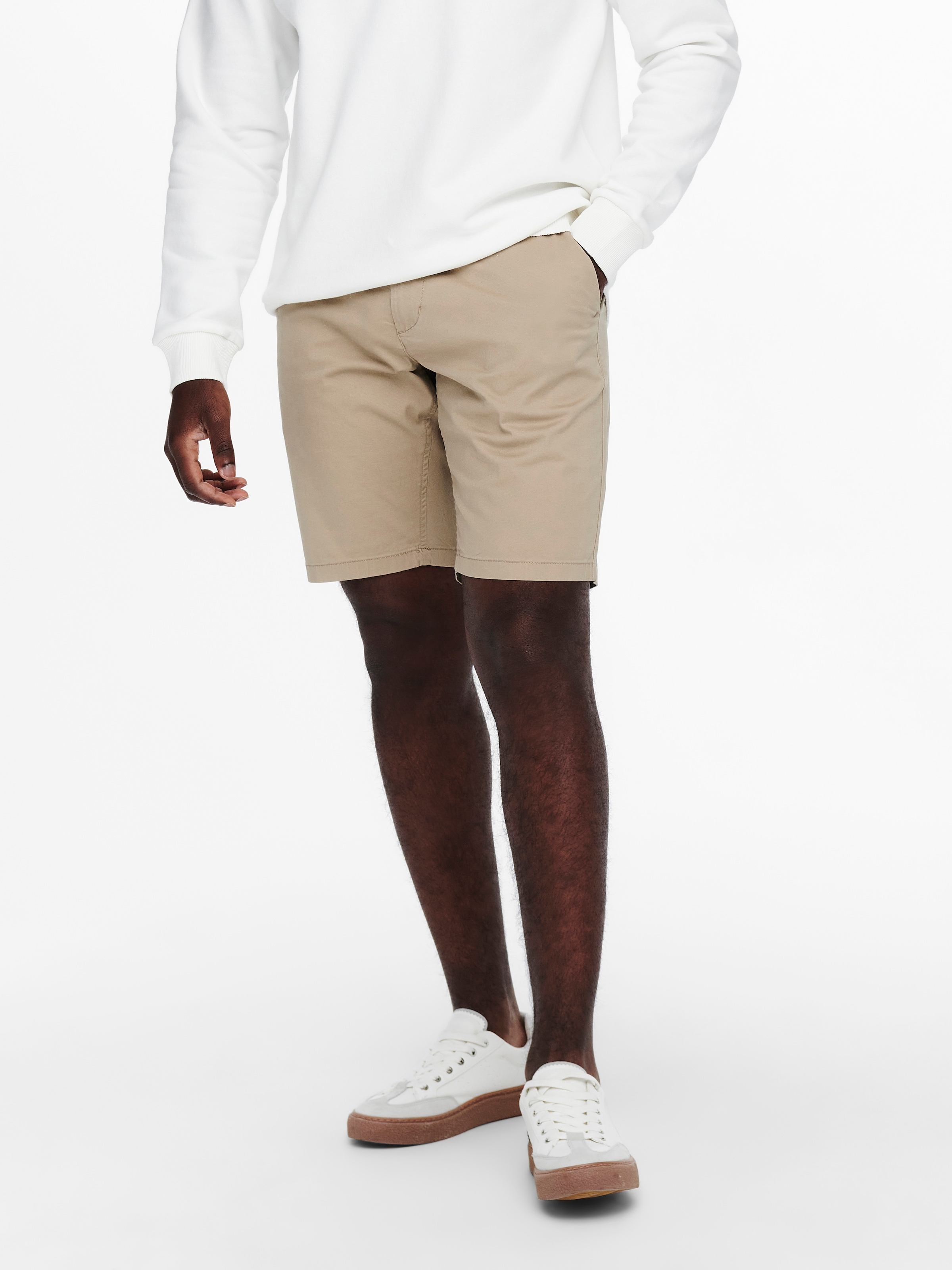 Image of ONLY & SONS Shorts "ONSCAM LIFE SHORTS PK 8237" Baumwollmischung, regular fit