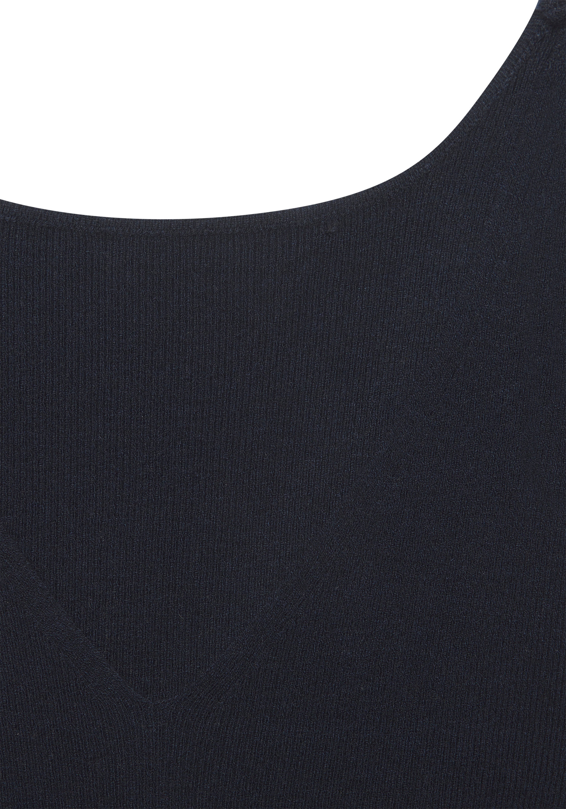 Copenhagen Studios Stricktop, aus hochwertigem Rippstrick, Loungewear