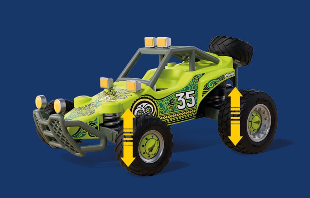 Playmobil® Konstruktions-Spielset »Offroad Buggy  (72063), City Action« Made in Europe