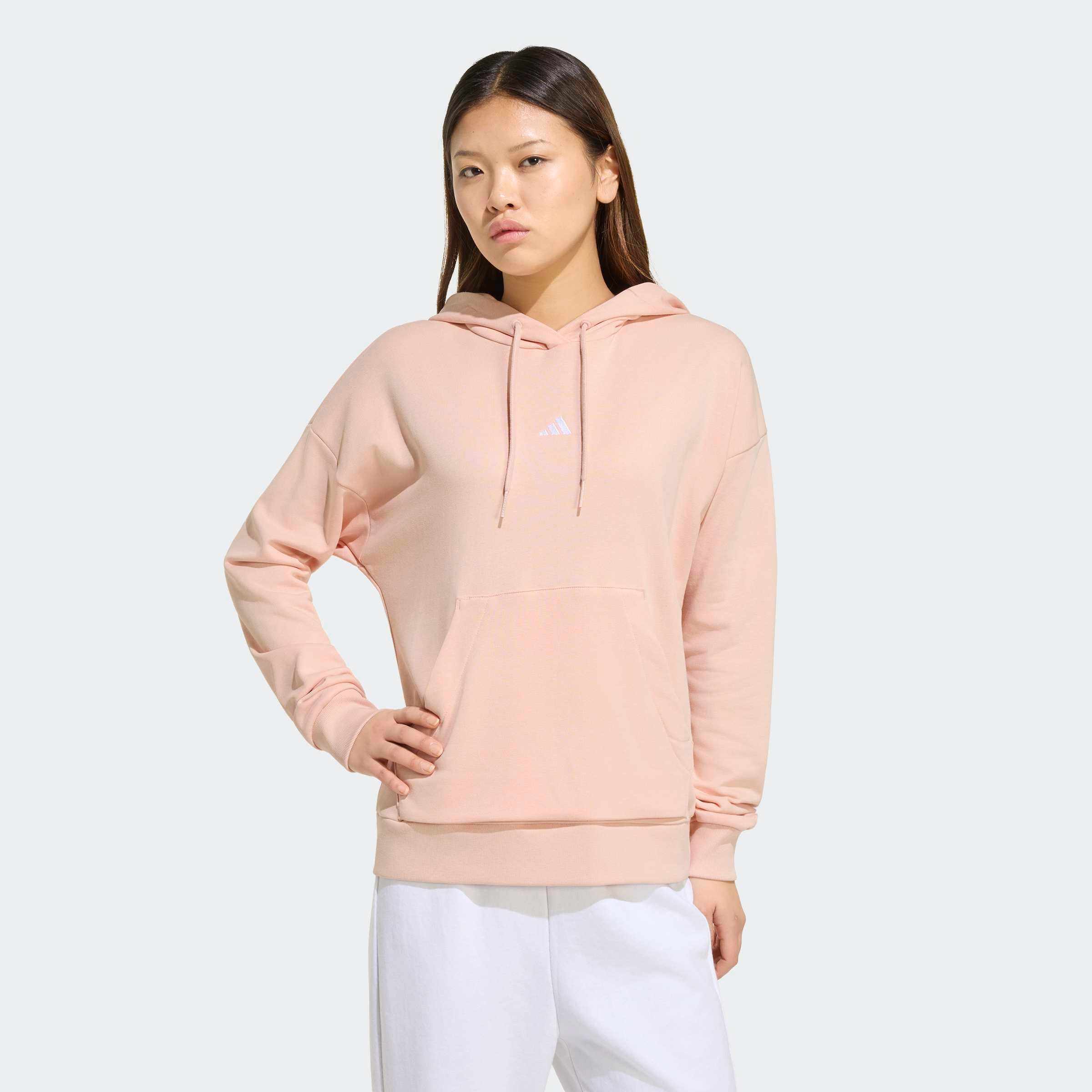 Image of adidas Sportswear Kapuzensweatshirt "ESSENTIALS SMALL LOGO FRENCH TERRY HOODIE"