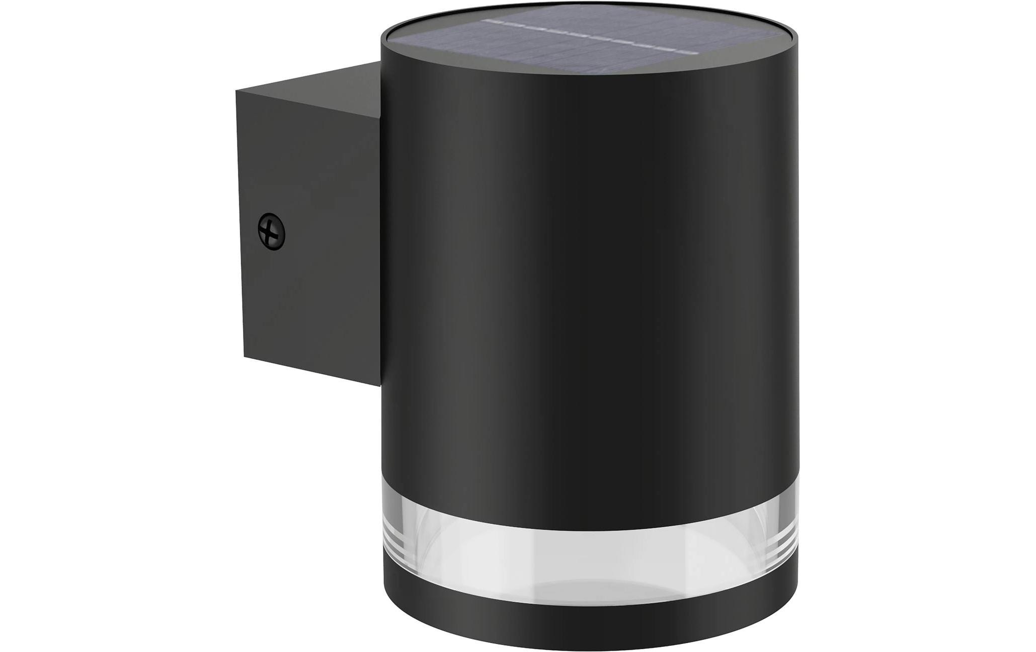 Philips Aussen-Wandleuchte »Solar Fyce 2700K, schwarz« Warmweiss