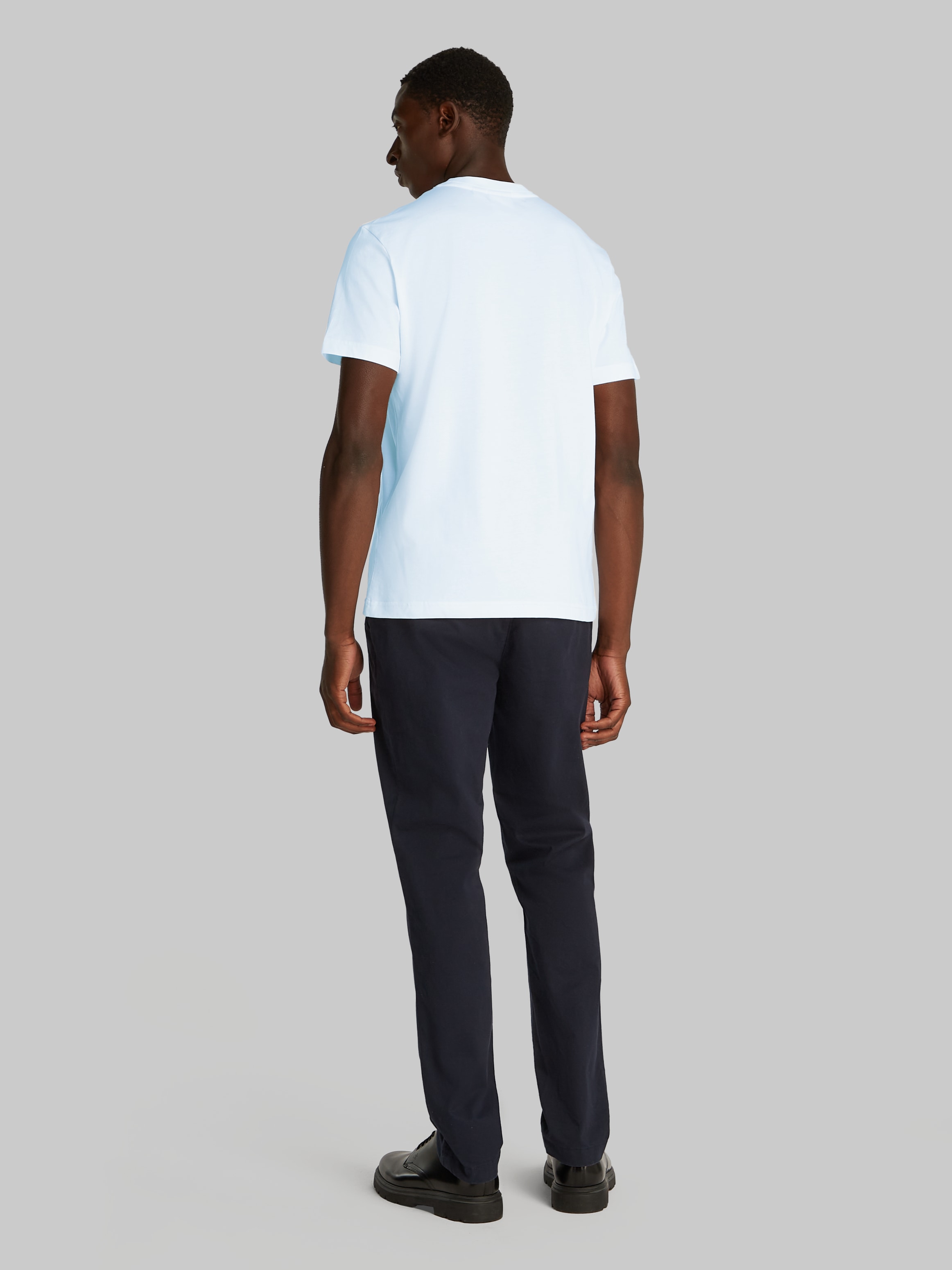 Calvin Klein T-Shirt »CP-DOUBLE LOGO T-SHIRT«, mit grossem Logoschriftzug