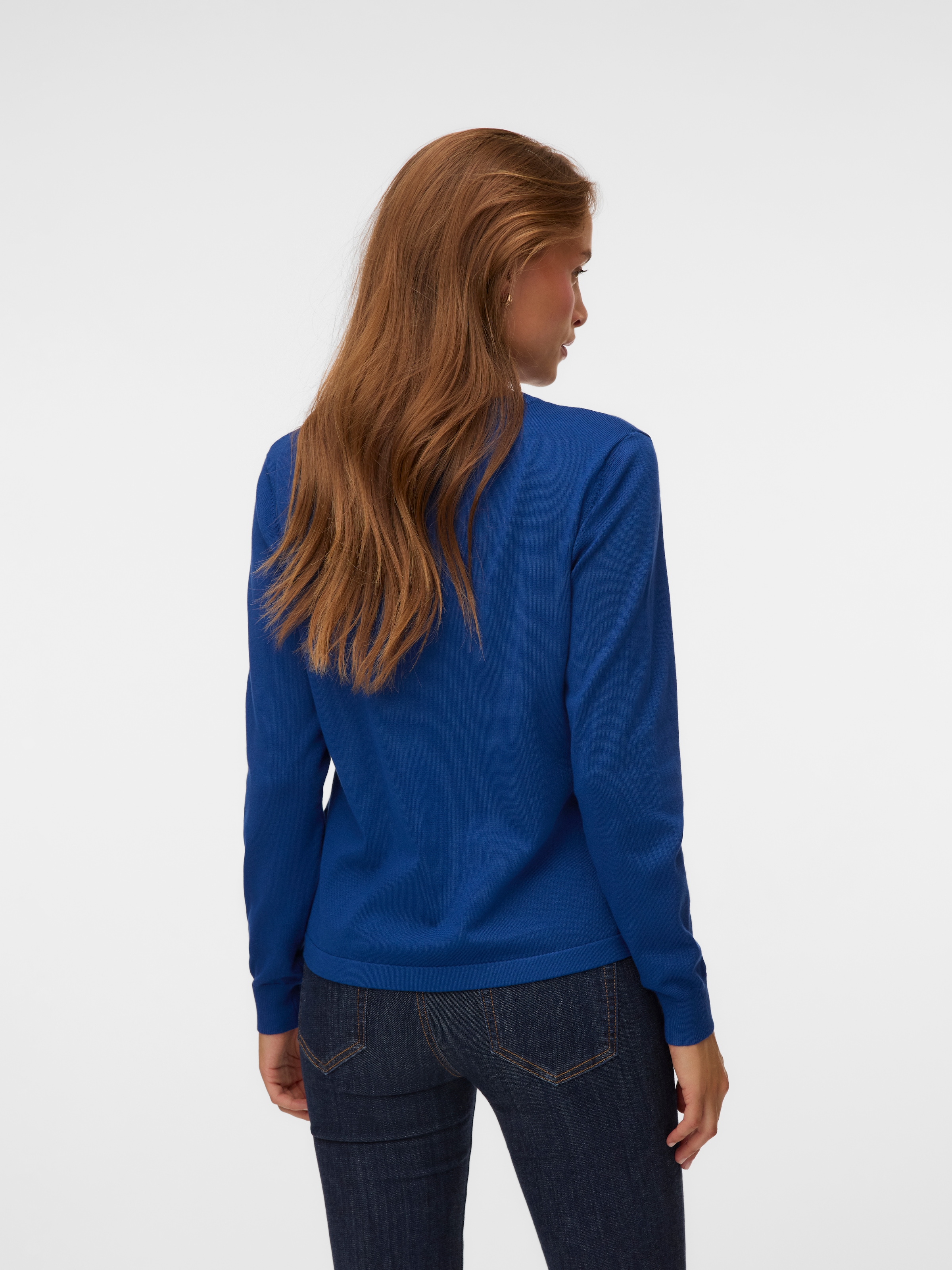 Vero Moda Strickpullover »VMSILJE LS O-NECK PULLOVER NOOS«
