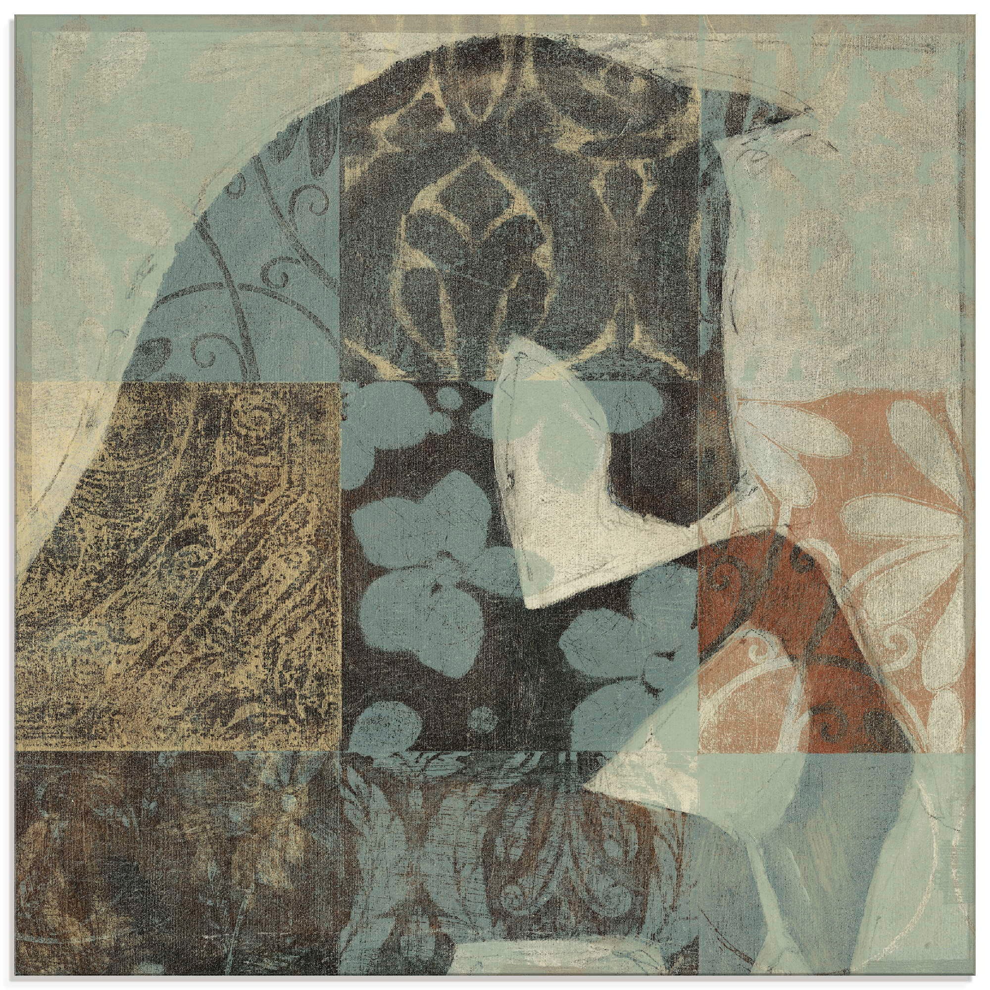 Image of Artland Glasbild »Gemustertes Pferd II«, Haustiere, (1 St.) bei Ackermann Versand Schweiz