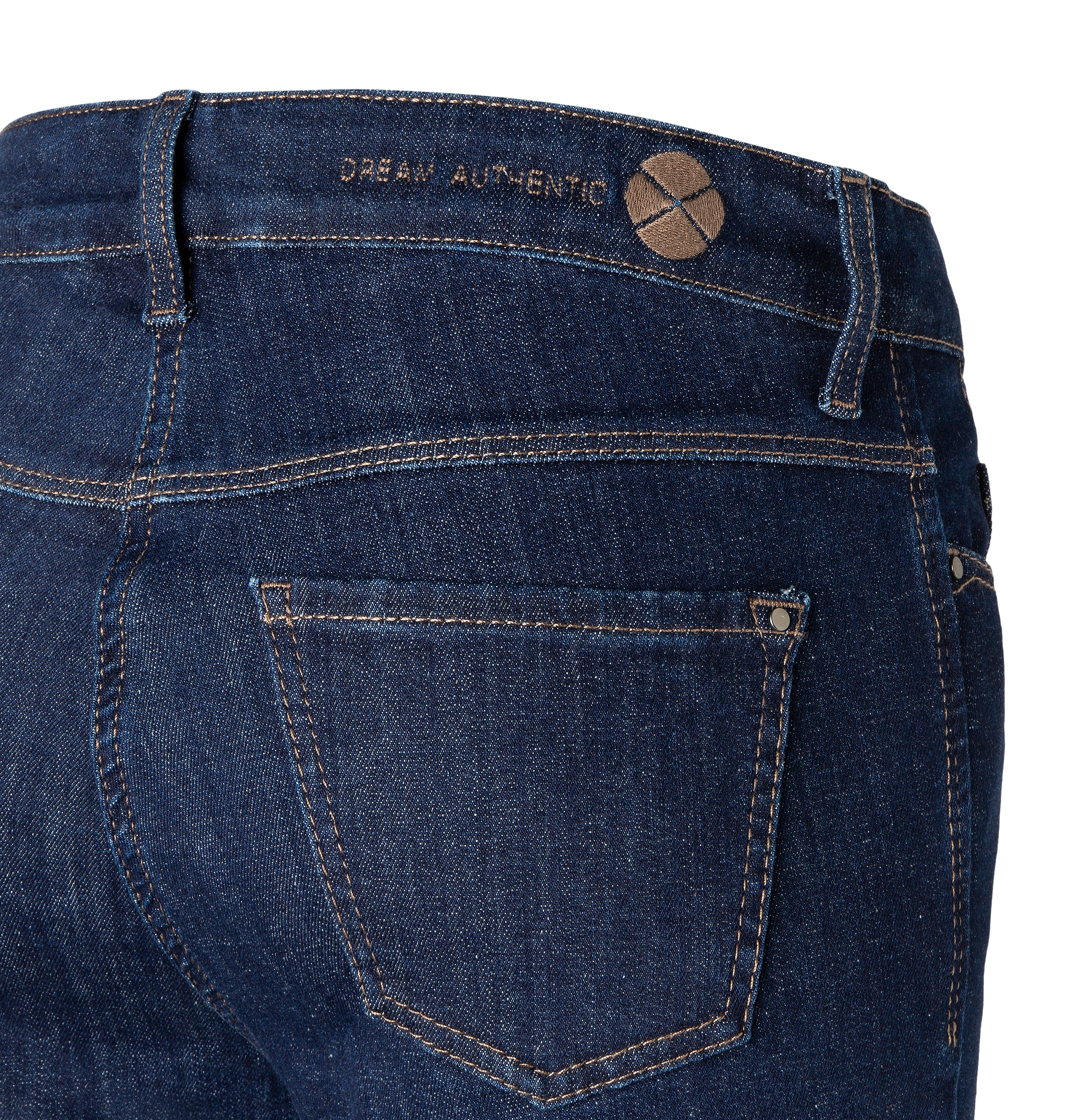 MAC Weite Jeans »Dream Wide authentic«, mit formendem Shaping-Effekt