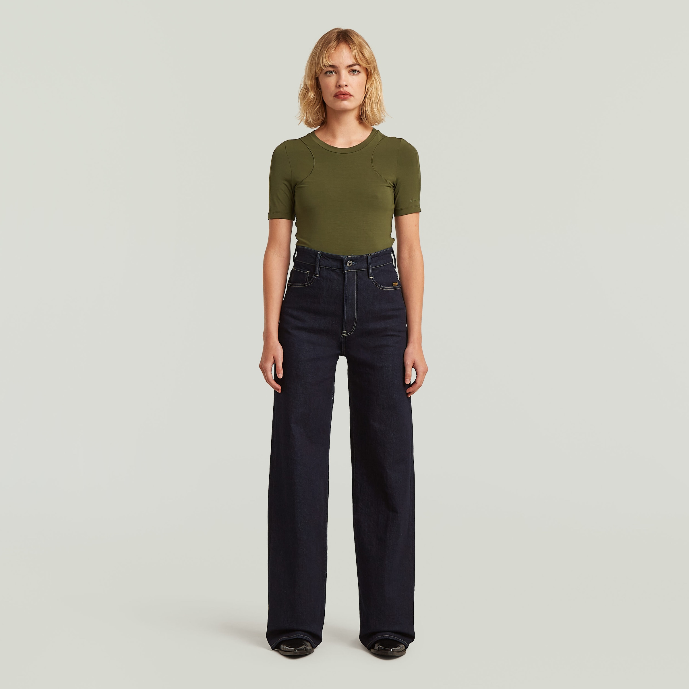 G-STAR Jeans droit »Strace Straight Wmn« im 5-Pocket-Stil