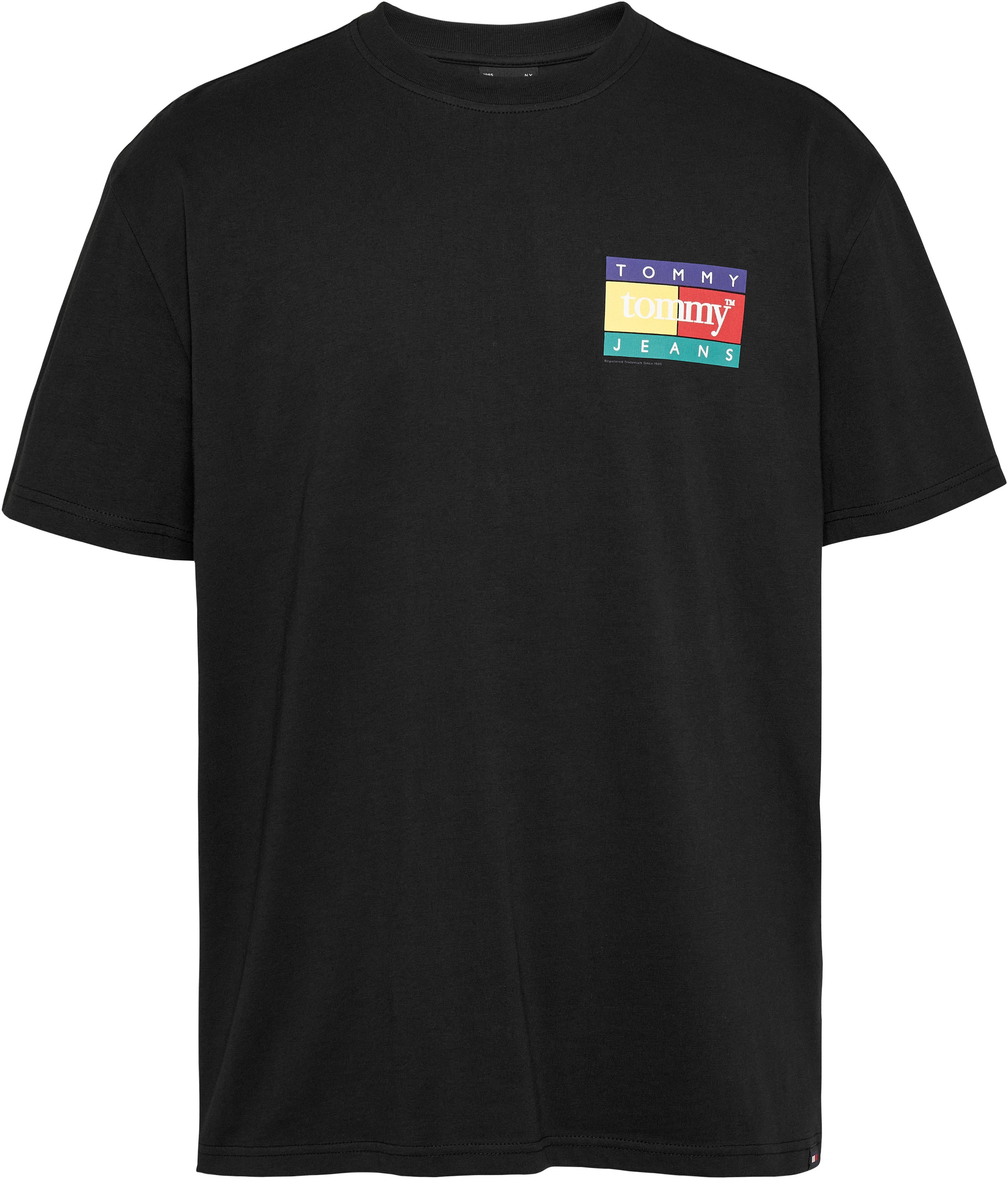 Tommy Jeans T-Shirt »TJM REG POP COLOR FLAG TEE EXT«, mit Logoprint